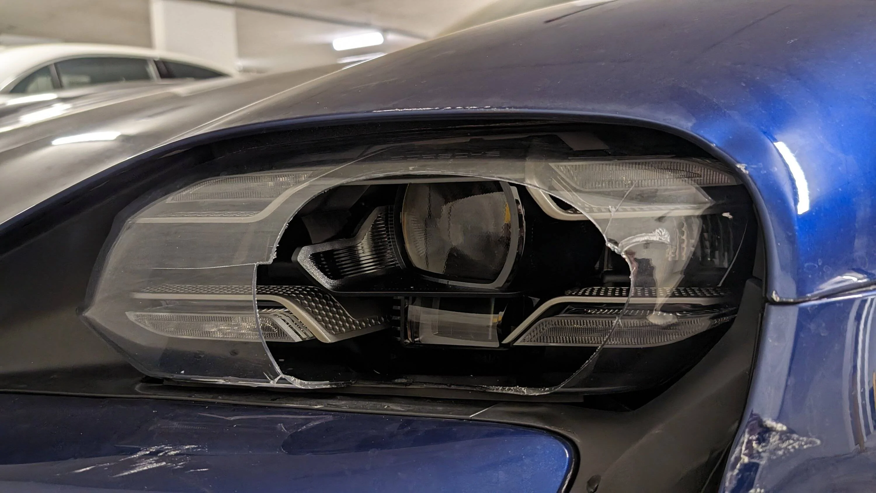 Porsche Taycan Under the cover look at PDSL+ matrix PXL_20231202_003936032