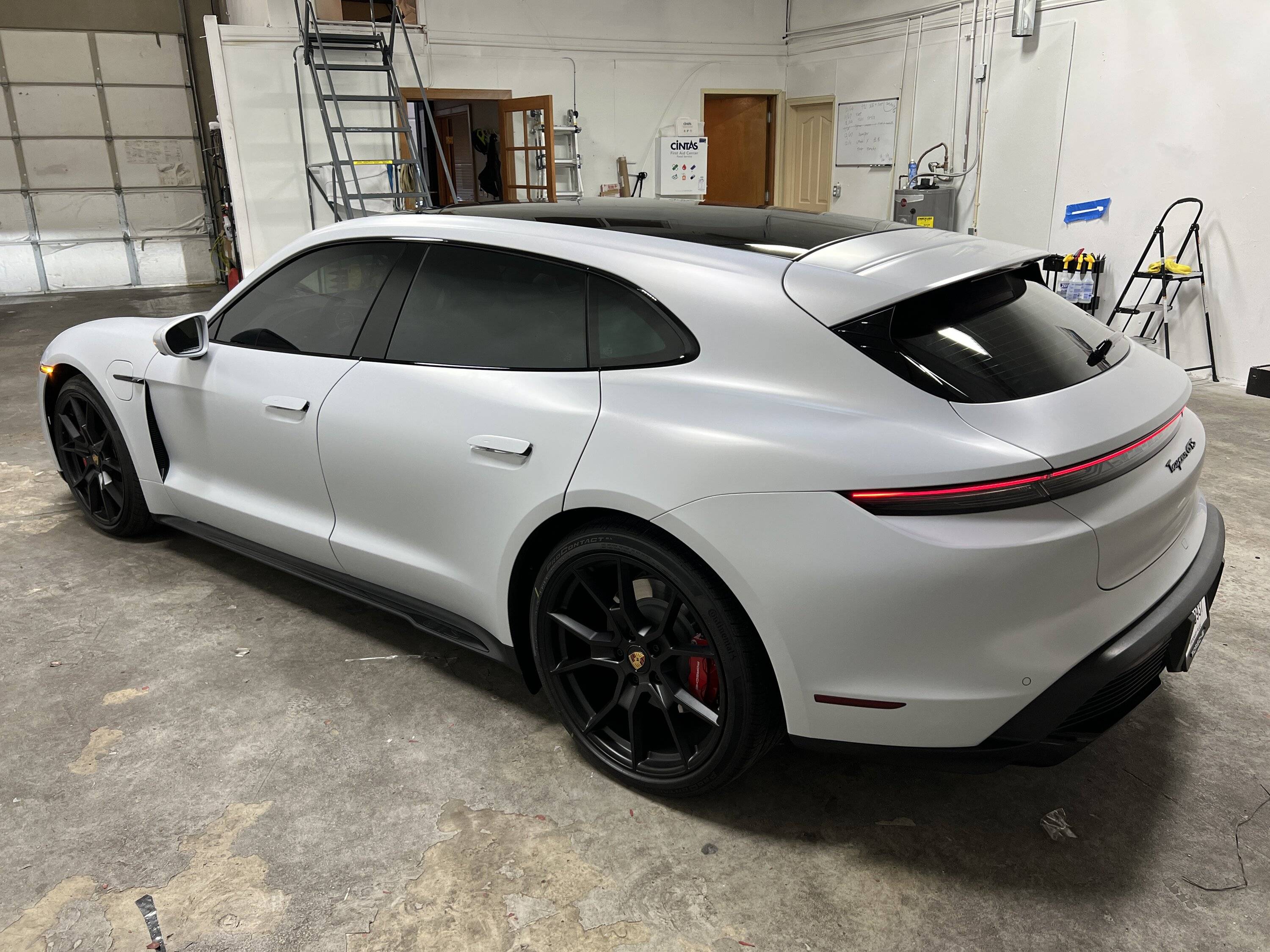 Porsche Taycan Taycan GTS ST Ice Grey Metallic, Matte PPF, Tint, Ceramic IMG_6854
