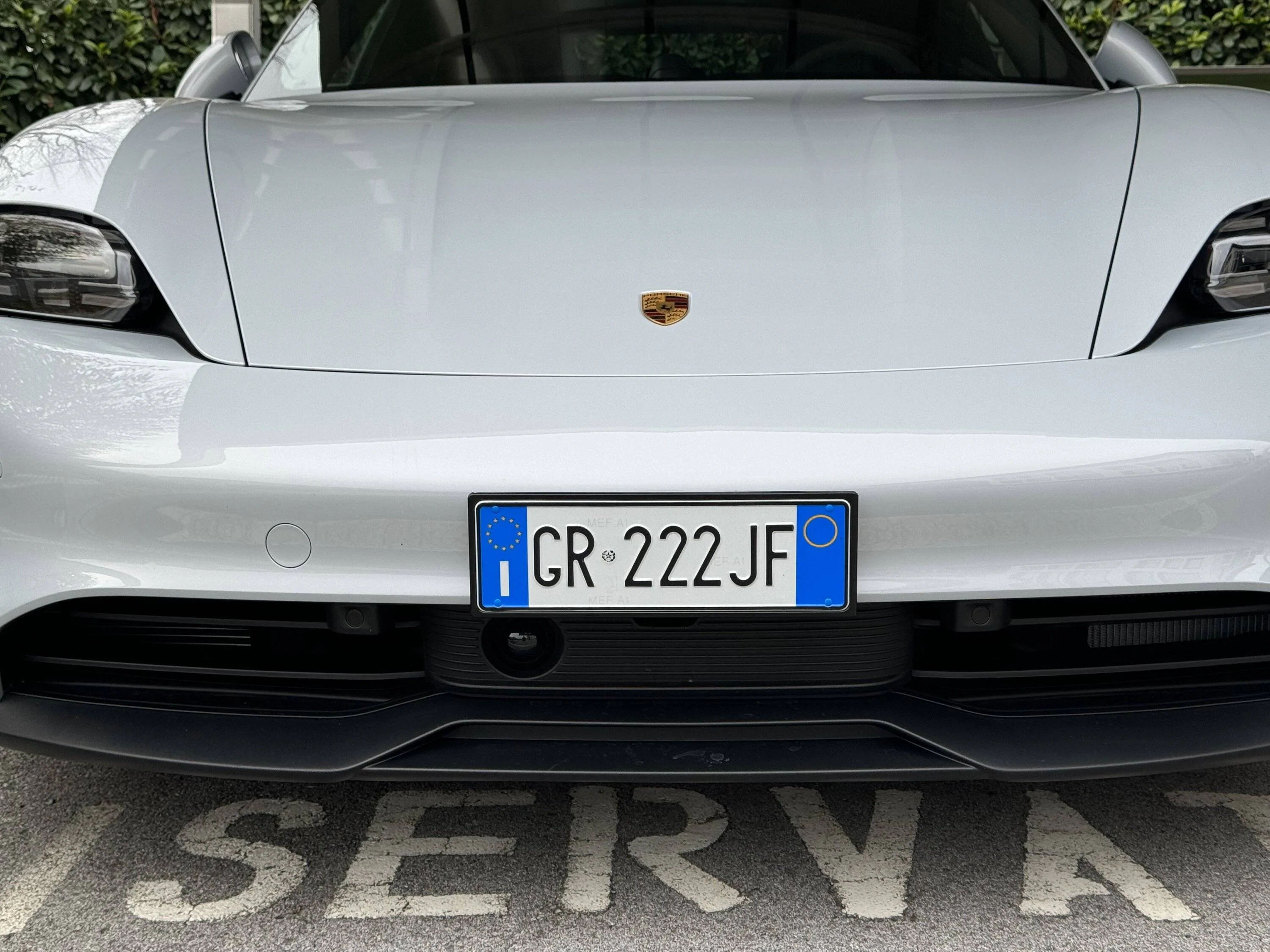 Porsche Taycan Taycan 4S hood misaligned IMG_0186