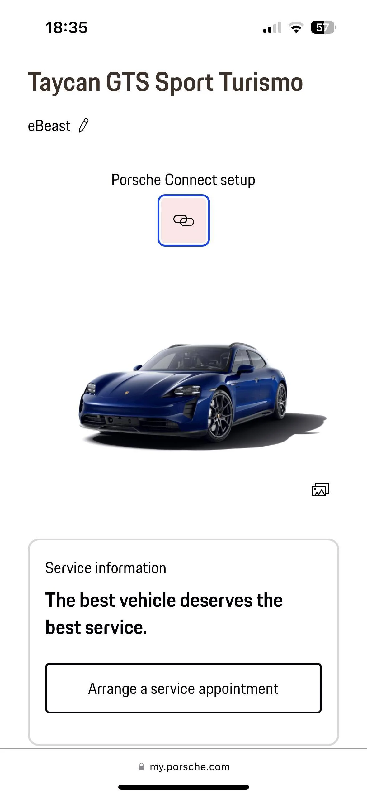 Porsche Taycan Connection issues IMG_0187