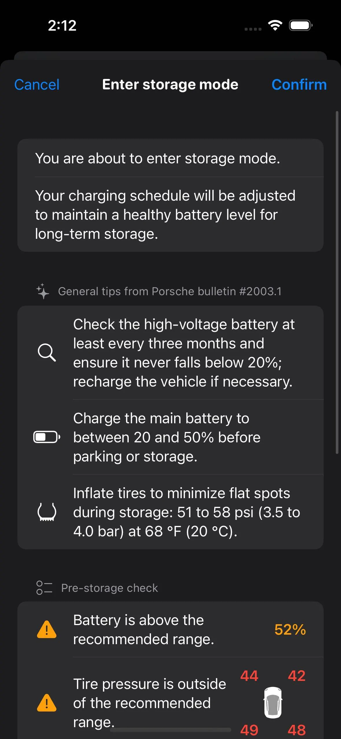 Porsche Taycan Interested in an unofficial Apple Watch app? Simulator Screenshot - iPhone 15 - 2023-12-08 at 14.12.19
