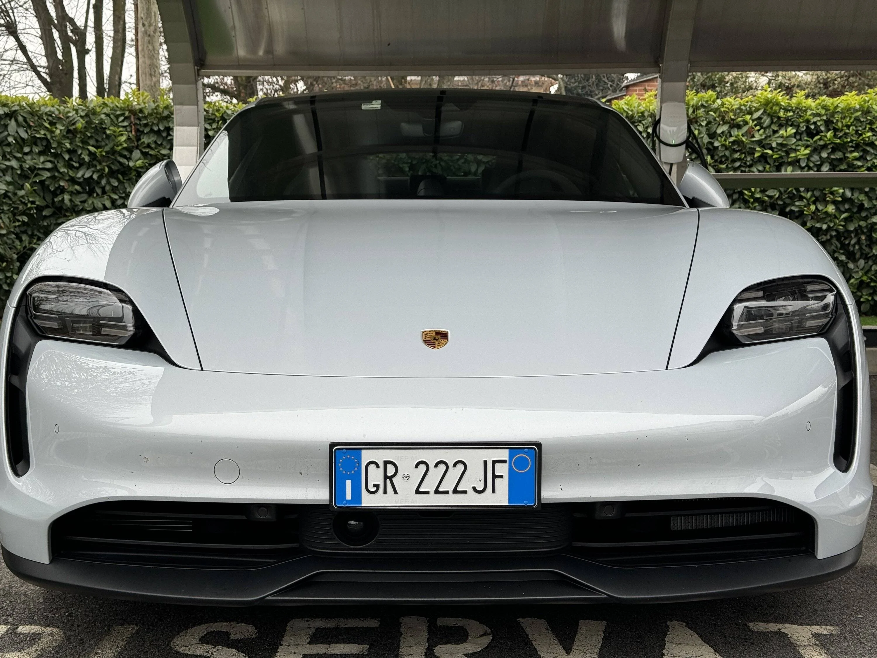 Porsche Taycan Taycan 4S hood misaligned IMG_0234