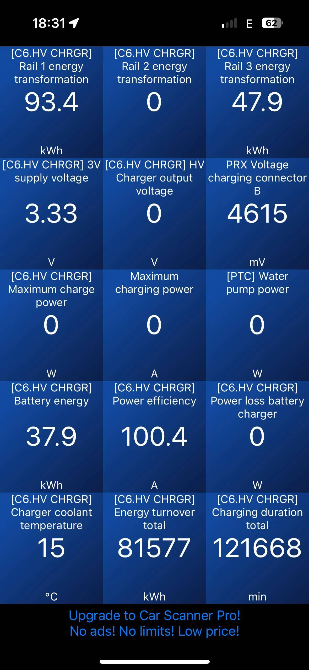 Porsche Taycan 🔋 Baseline for HV Battery SoH Performance (Battery Degradation Data by Taycan Owners) IMG_0470