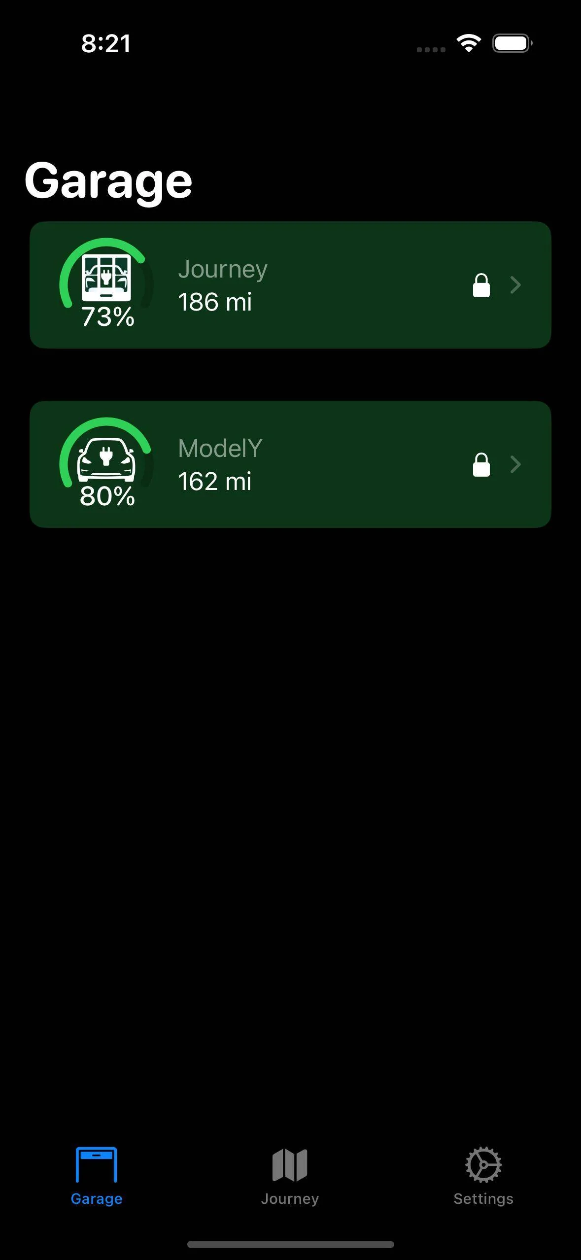 Porsche Taycan Interested in an unofficial Apple Watch app? simulator_screenshot_B37B9C2C-CDA5-4741-9A95-3E412145DBC3