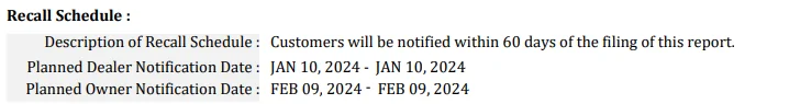 Porsche Taycan Recall: Power Outlet May Cause Charging Cable to Overheat (20-24) APB6 - December 13, 2023 1704053327158