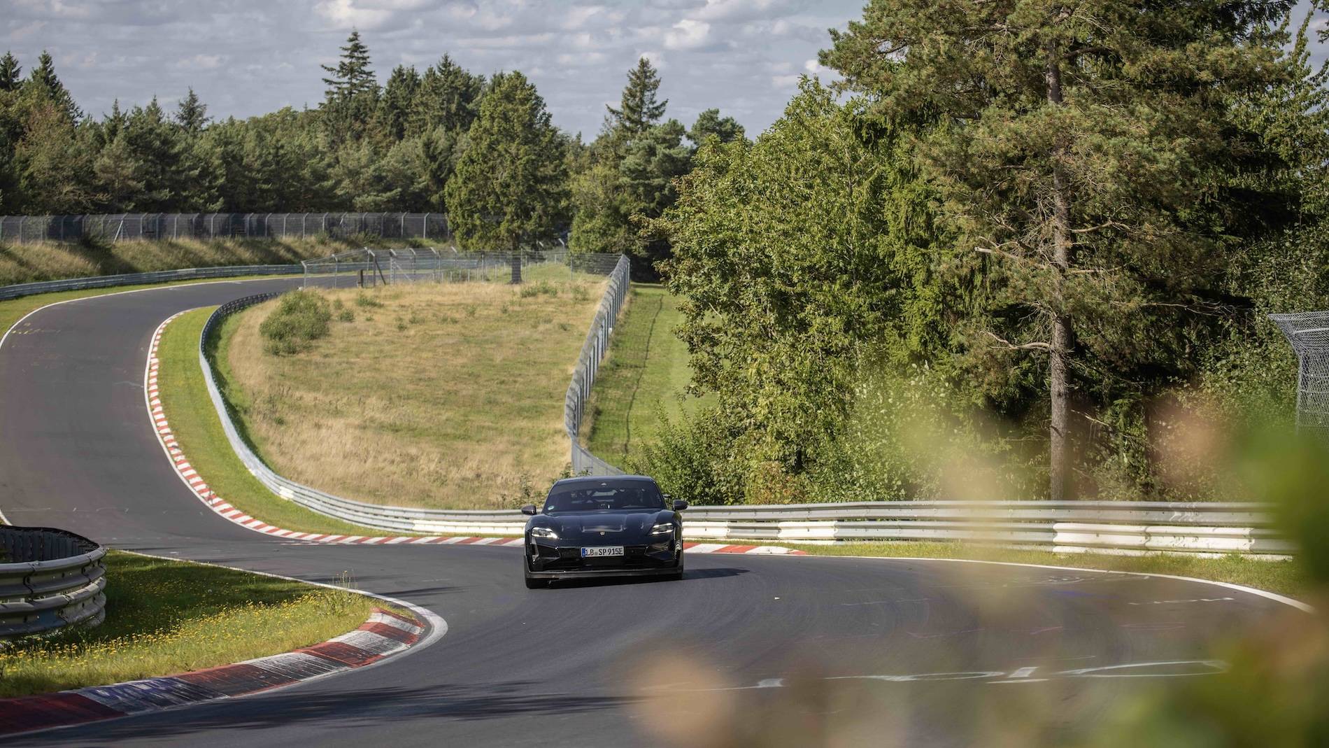 Porsche Taycan "Pre-series Taycan" prototype (presumably Turbo GT model-to-come) beats Turbo S around Nurburgring by 26 seconds (and Model S Plaid by 18 sec)! 0224_1