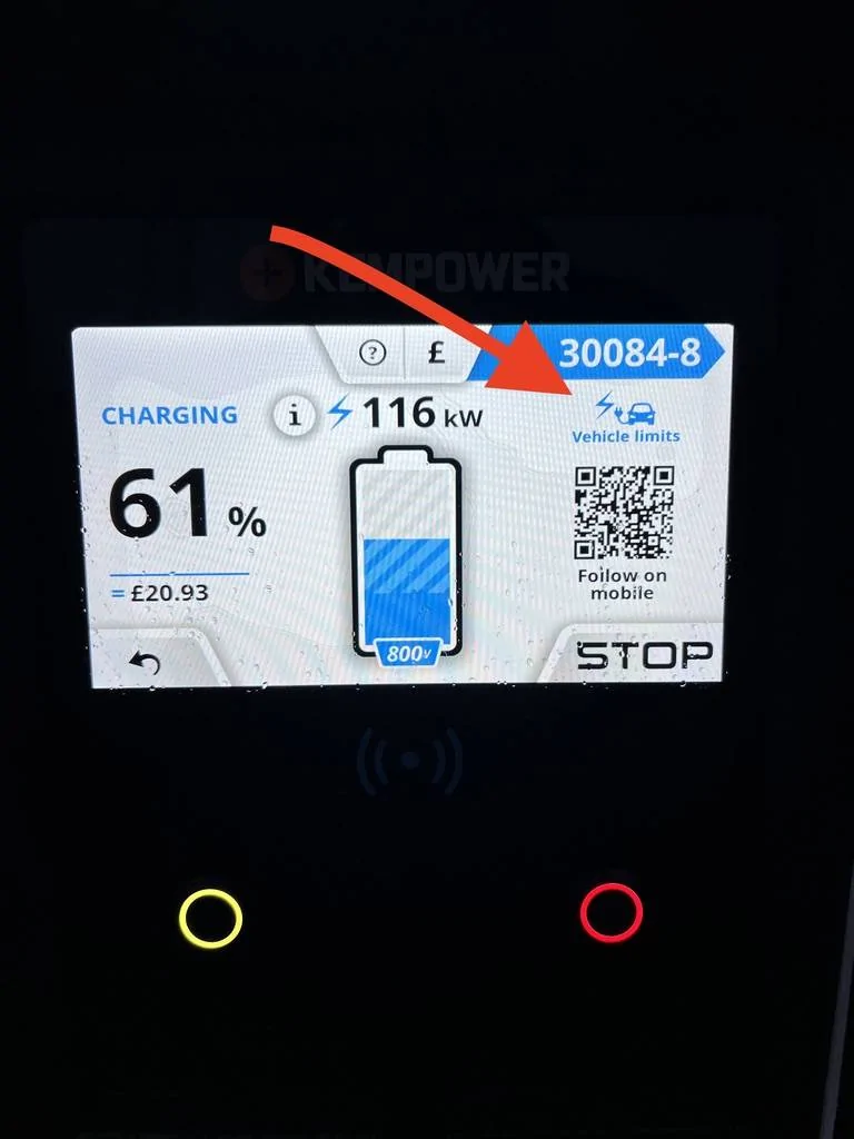 Porsche Taycan Vehicle limiting charging speed 1704210177089