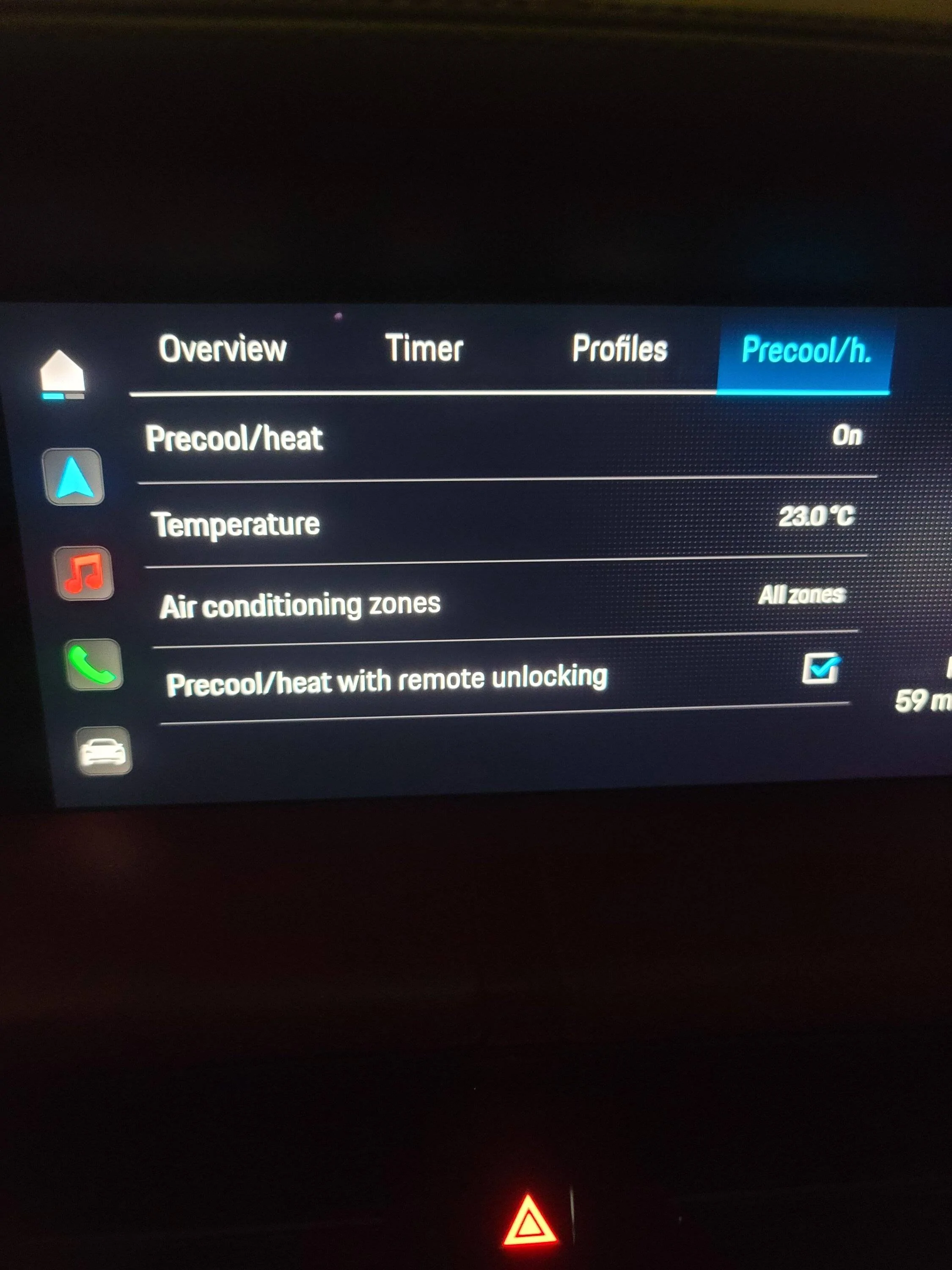 Porsche Taycan Preheat issue with App? 20240106_150647