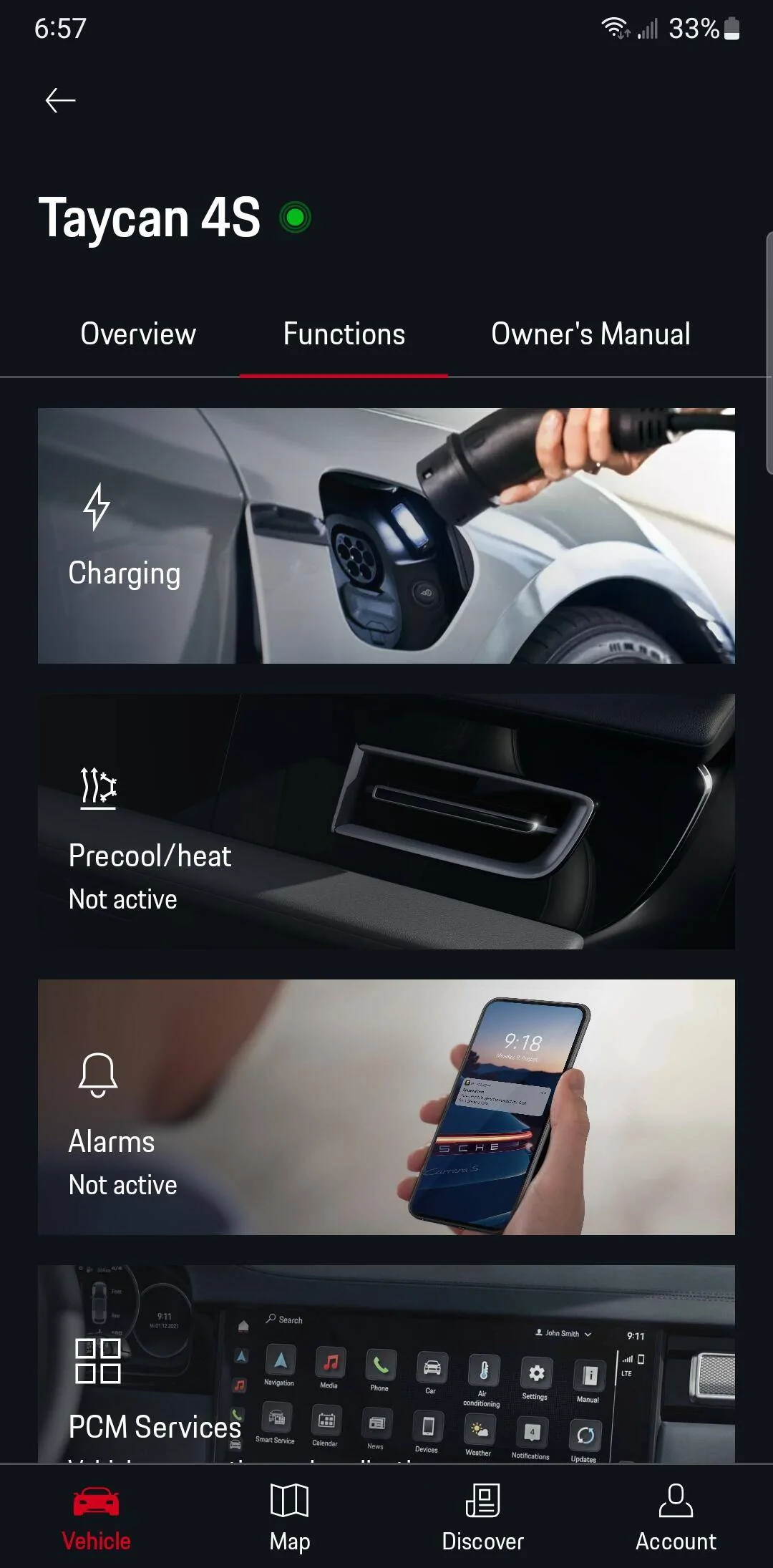 Porsche Taycan Preheat issue with App? Screenshot_20240106-185742