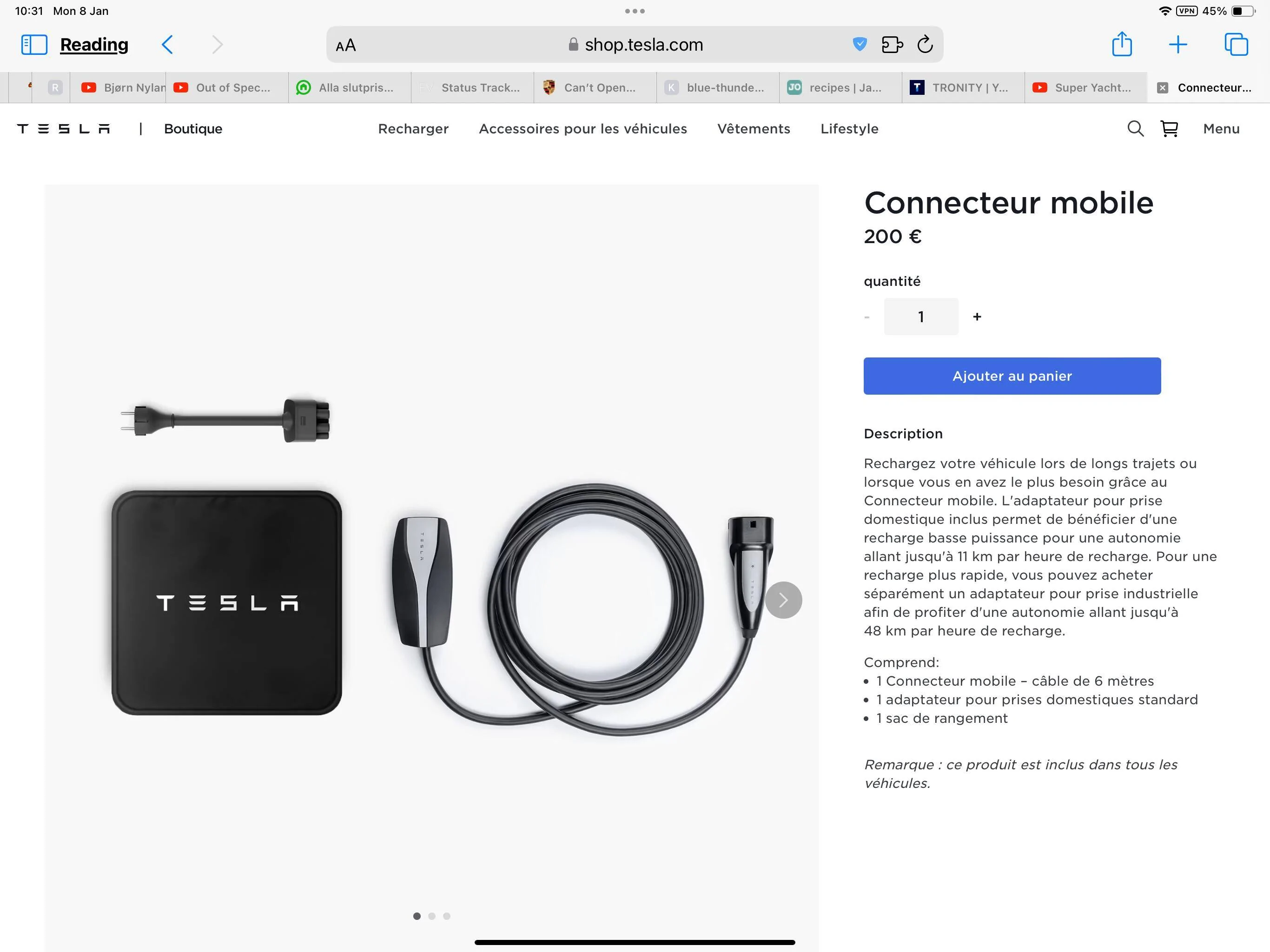 Porsche Taycan Mobile Charger Suggestions IMG_1894