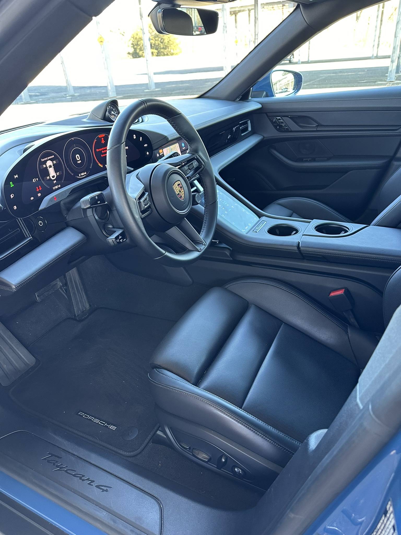 Porsche Taycan For Sale: 2021 Taycan Cross Turismo 4 Neptune Blue IMG_1574.JPEG