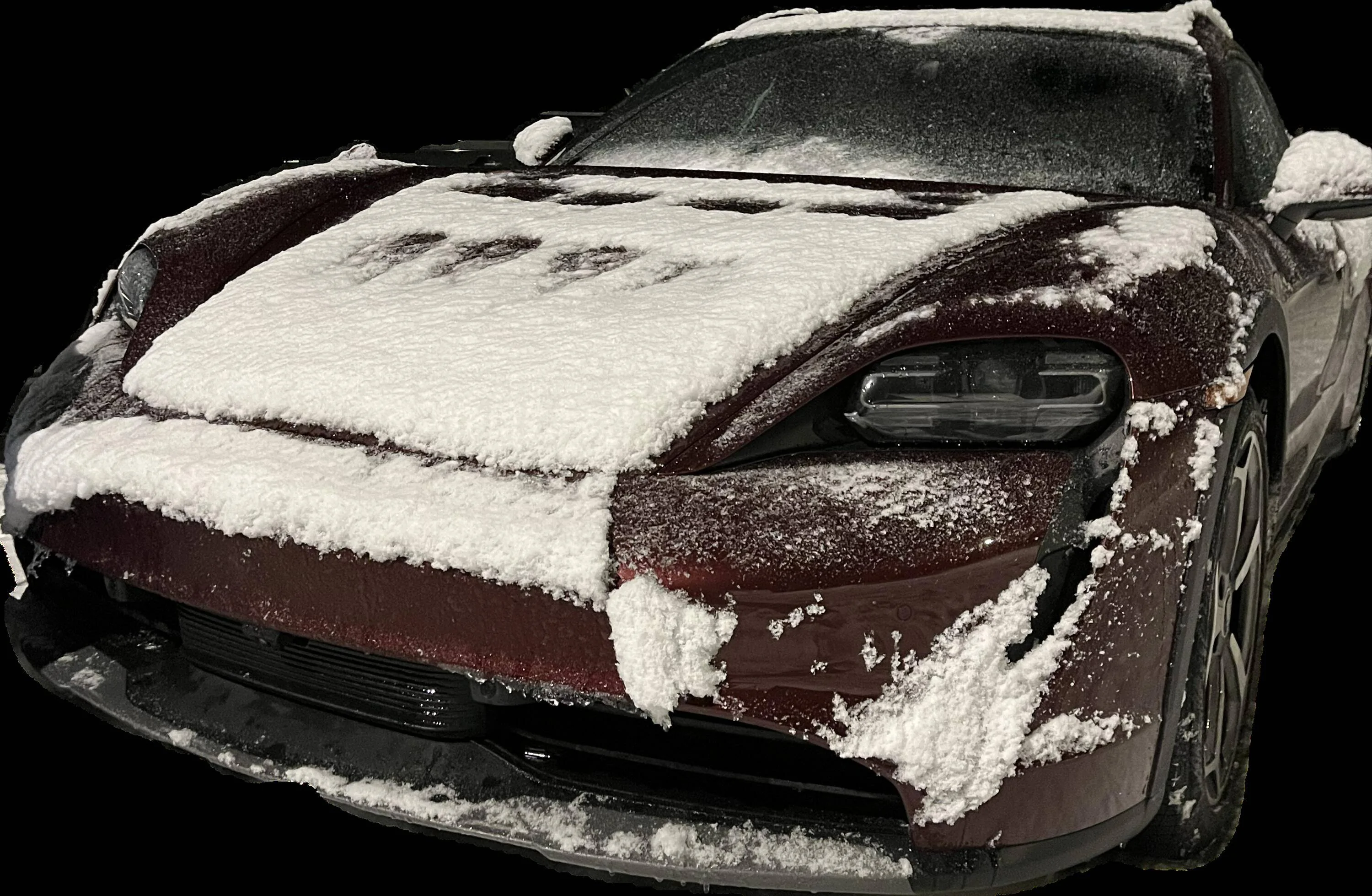 Porsche Taycan Extreme Winter Driving pros and cons with Taycan 1704848012768