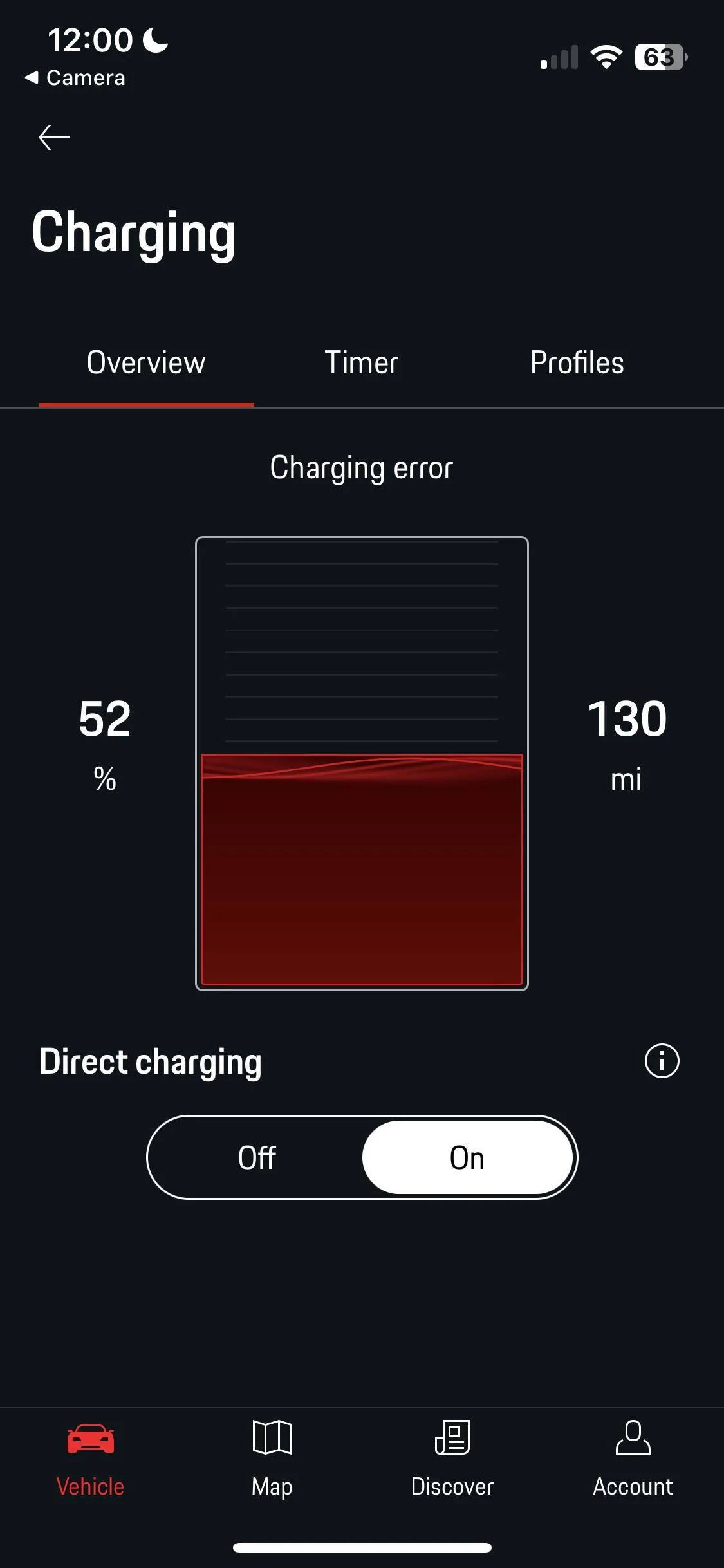Porsche Taycan Taycan only charging 5.8 kW IMG_2777