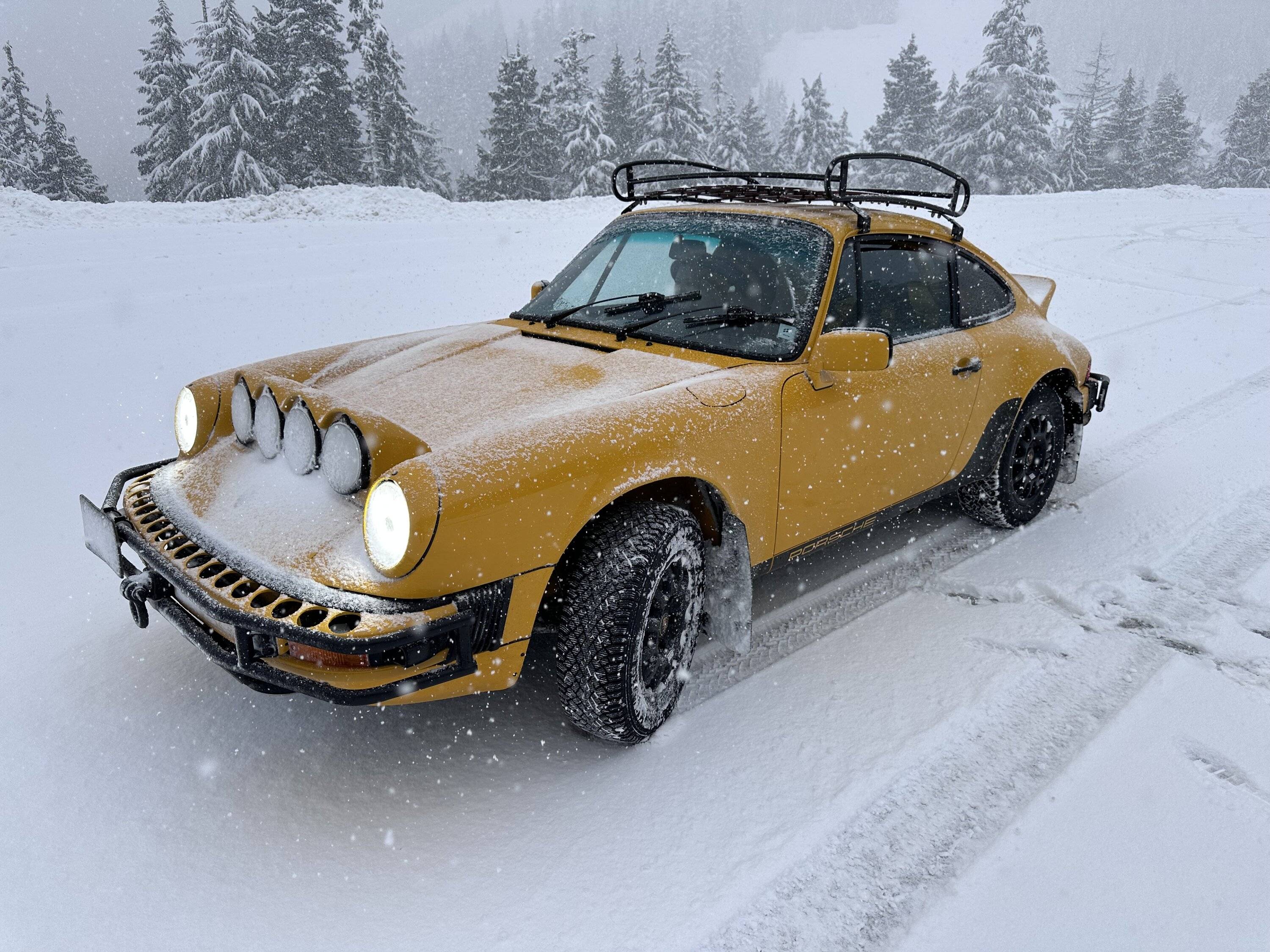 Porsche Taycan Extreme Winter Driving pros and cons with Taycan IMG_0737
