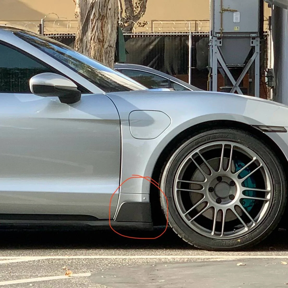 Porsche Taycan Removed Arches on Cross Turismo w/ ORDP [Photos] IMG_8992