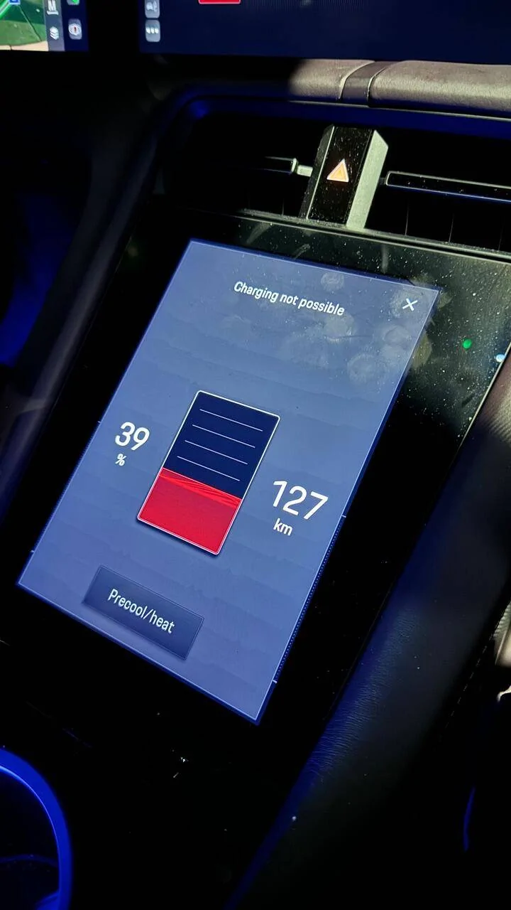 Porsche Taycan DC charging issue/failures 1705361960203