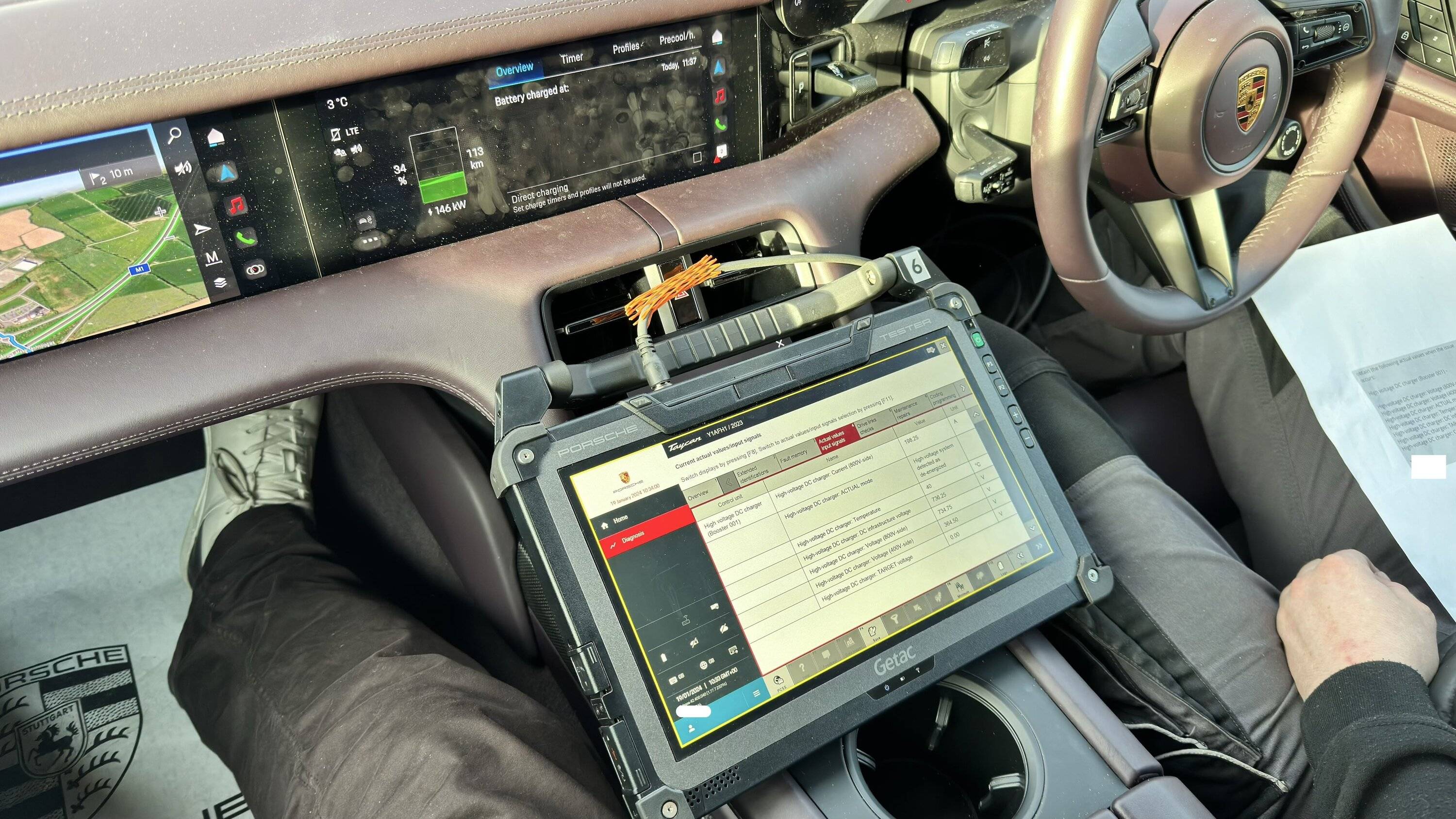 Porsche Taycan DC charging issue/failures IMG_3253