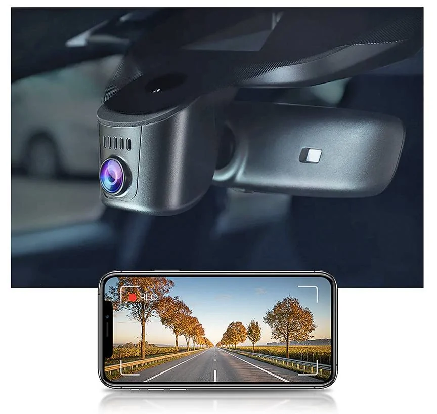Porsche Taycan Front and rear dashcam preparation option fitcamX