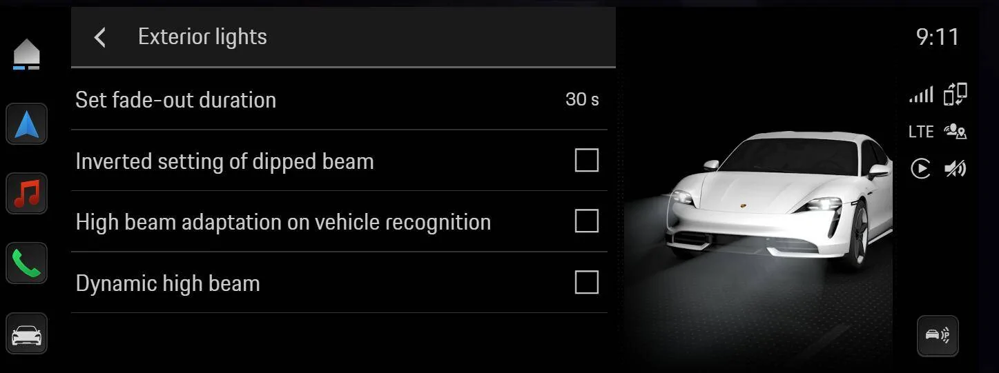 Porsche Taycan Taycan headlight alignment? 1705922659381