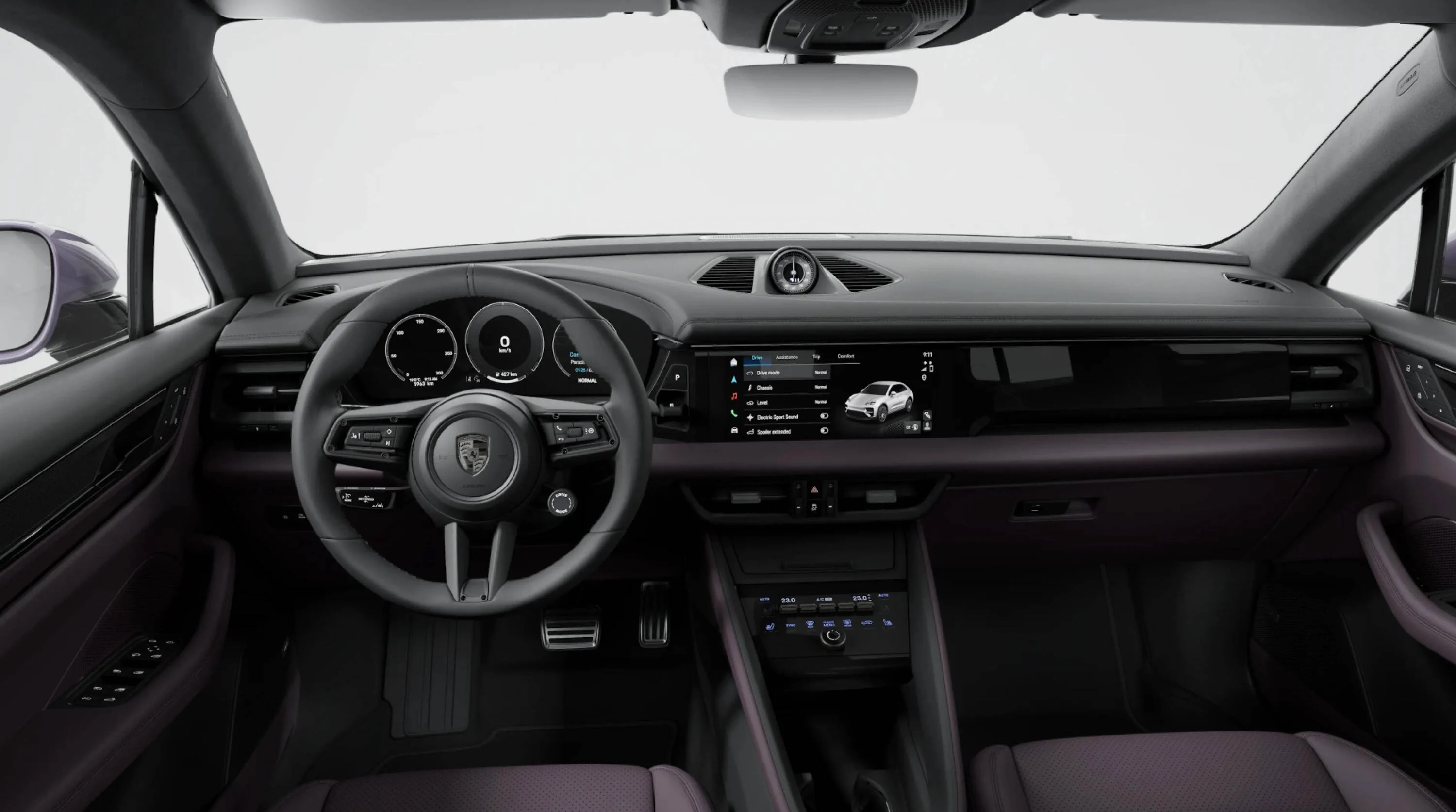 Porsche Taycan Macan EV appears to have single speed transmission, unlike Taycan Screenshot 2024-01-26 at 09.34.01