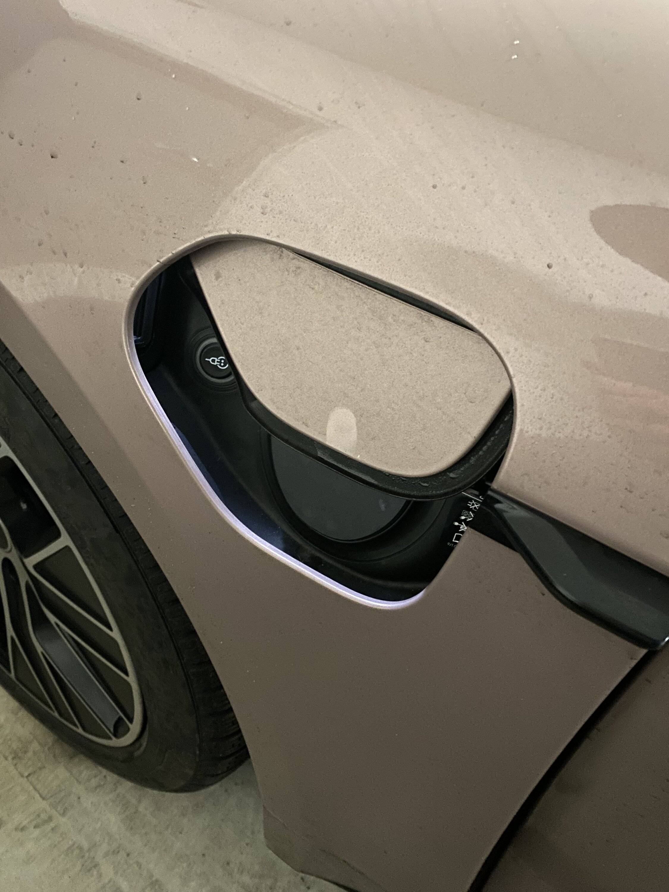 Porsche Taycan [UK] Motorised charge port half opened itself and now stuck?! IMG_4943