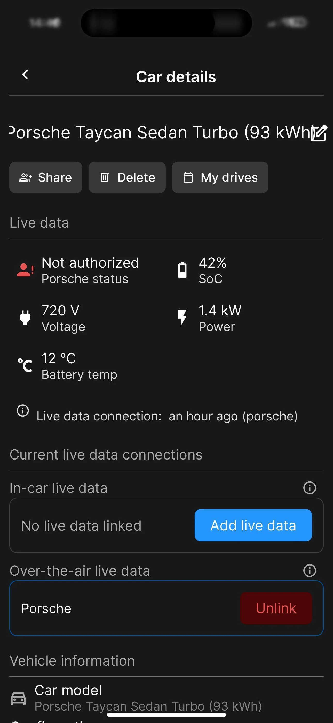 Porsche Taycan [Updated] My Porsche App updated w/ new interface and functions IMG_1313