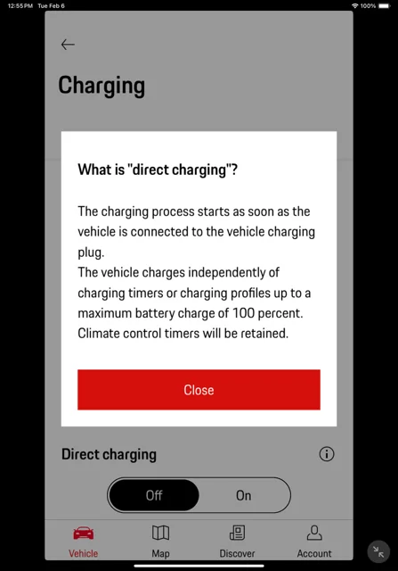 Porsche Taycan 85% Minimum Charge Not Working IMG_0464