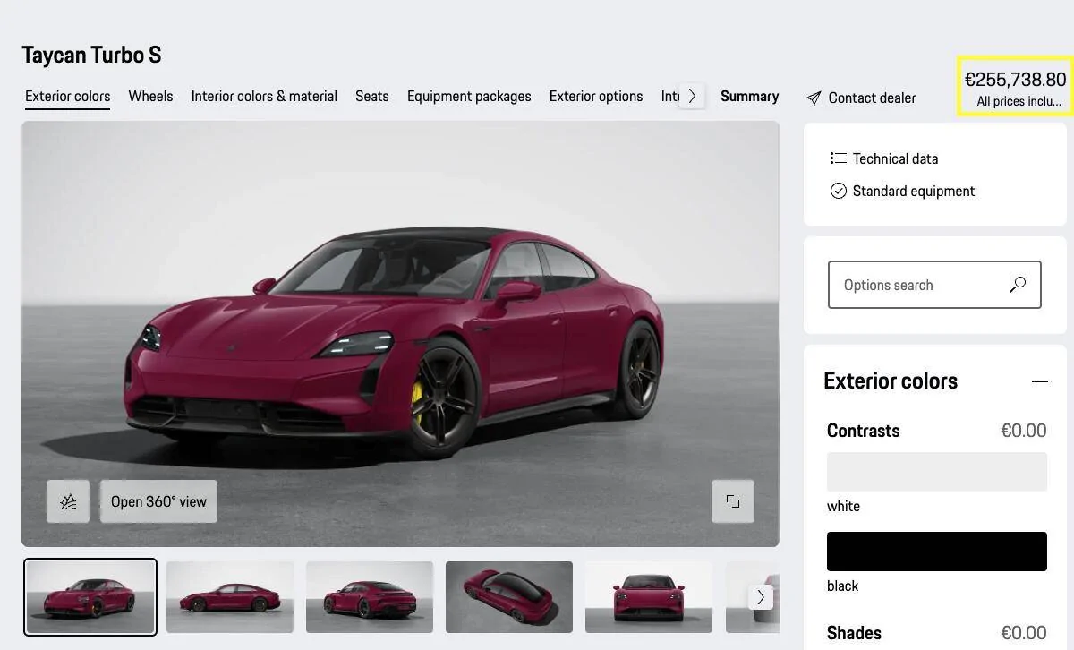 Porsche Taycan 🚨 2025 Taycan Officially Revealed! Specs, Wallpaper Photos, Videos & US Pricing Screenshot 2024-02-07 at 09.45.31