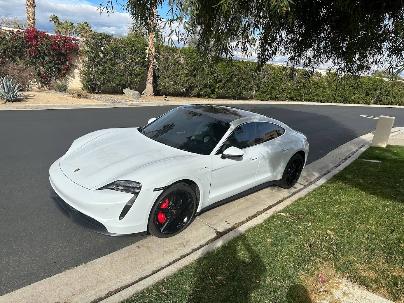 Porsche Taycan 20” to 21” Mission-E upgrade on my Taycan Turbo IMG_2624