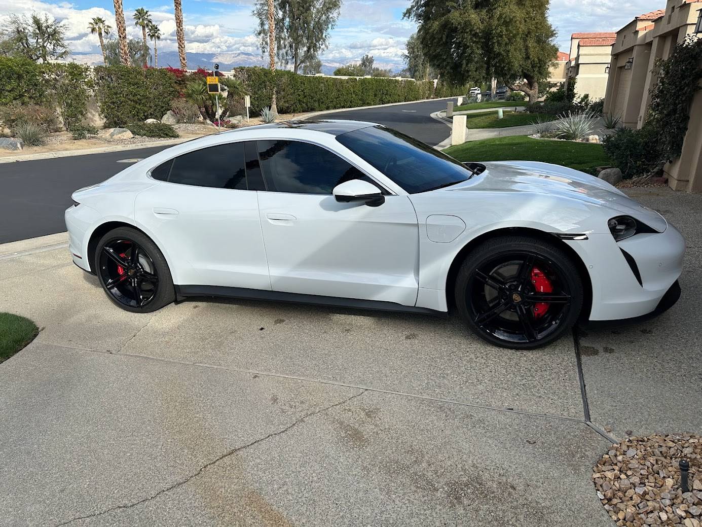 Porsche Taycan 20” to 21” Mission-E upgrade on my Taycan Turbo IMG_2627