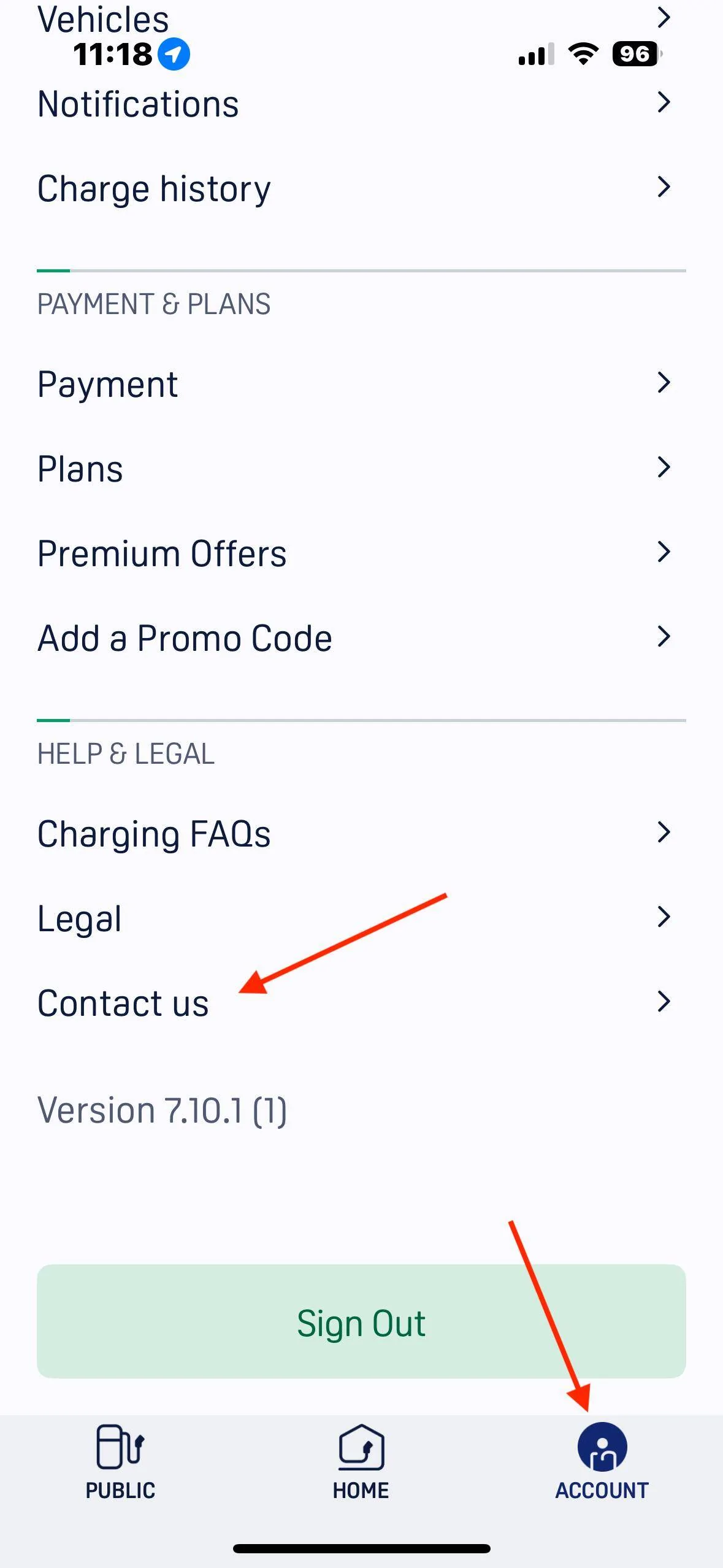 Porsche Taycan How do I use EA charging if my Porsche app says subscription is valid? 1
