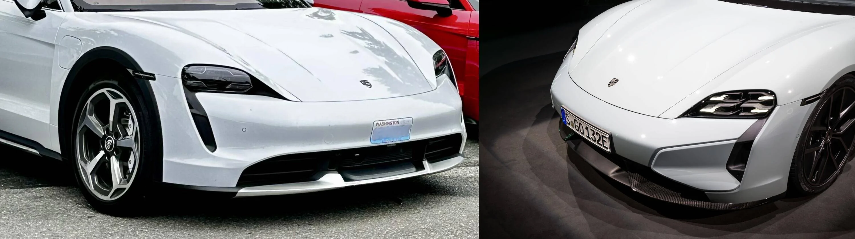 Porsche Taycan That moment when you see the new facia from the right angle and realize that it is…in fact, far sexier than the original. 1707710581050