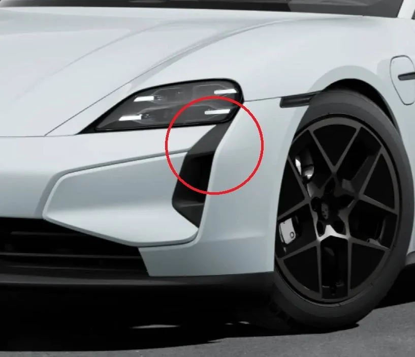 Porsche Taycan That 2025 facelift Fender