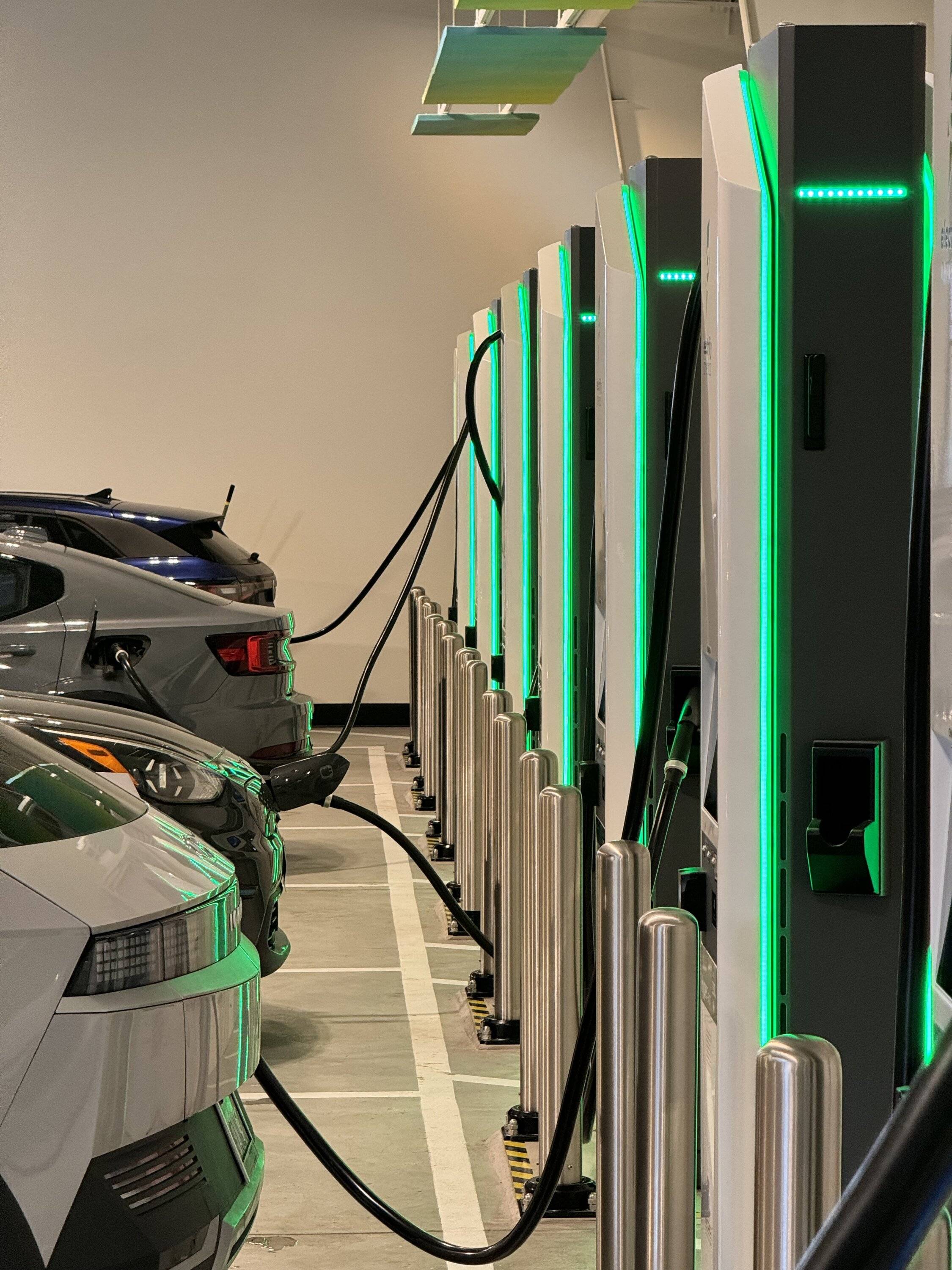 Porsche Taycan Electrify America Debuts First Indoor Flagship Station in San Francisco IMG_2338