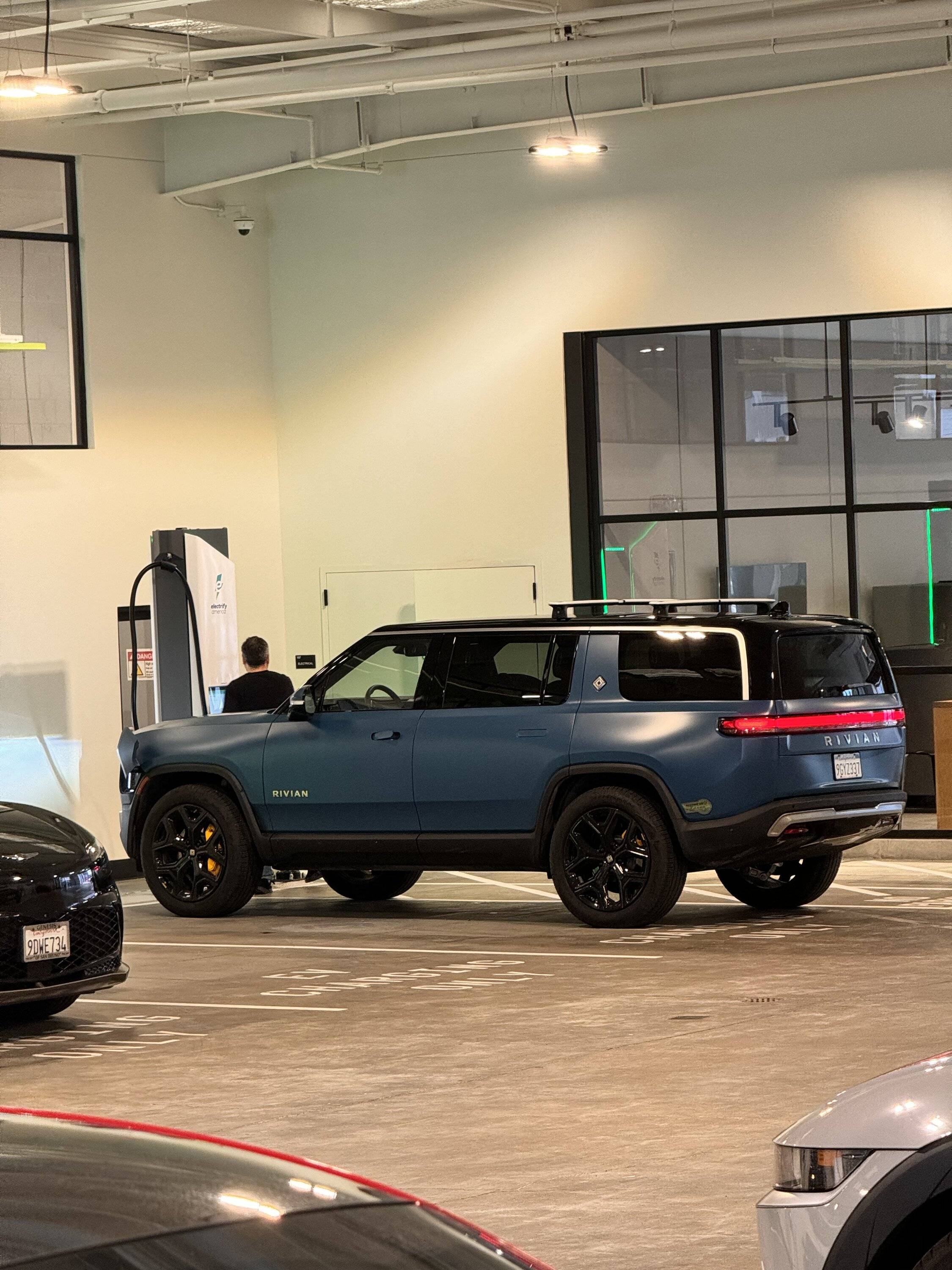 Porsche Taycan Electrify America Debuts First Indoor Flagship Station in San Francisco IMG_2337