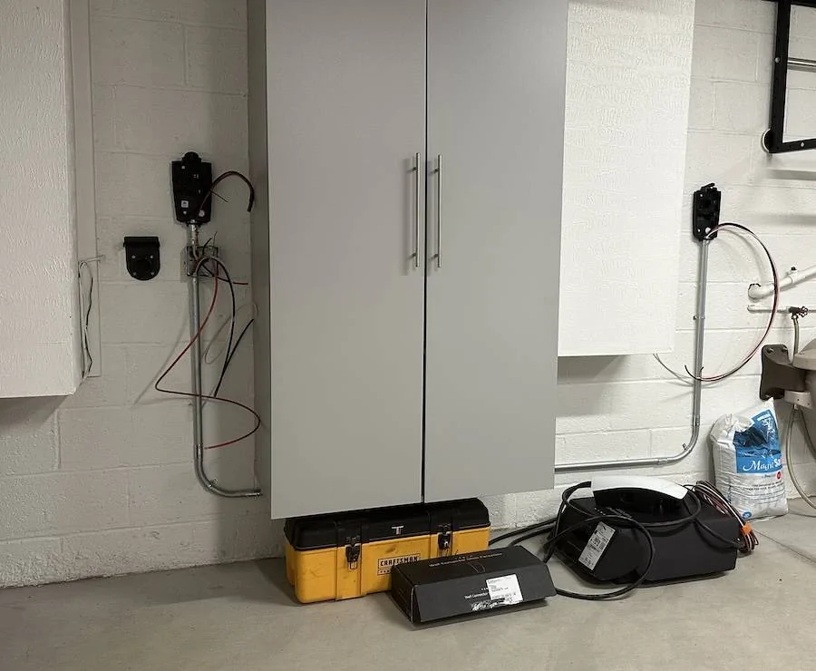 Porsche Taycan [North American] - In case you're curious - Tesla Gen3 Wall Chargers EVSE Powersharing Setup IMG_7153