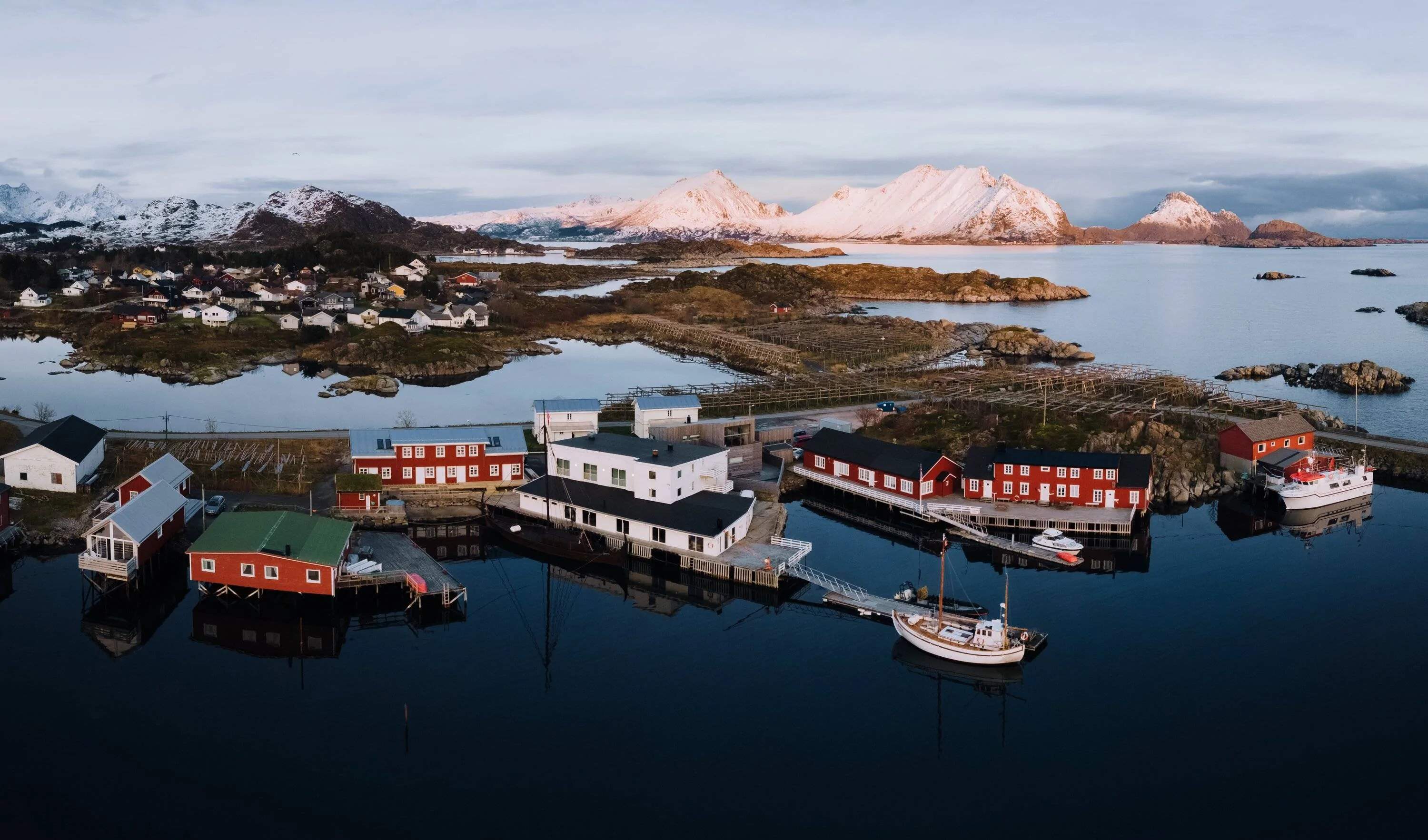 Porsche Taycan Taycan to Lofoten Islands, Norway (Follow Our Trip Report) 652e4bb581ddb138710a47dd_Joonas_Linkola_20211023-DJI_0426-Pano-min