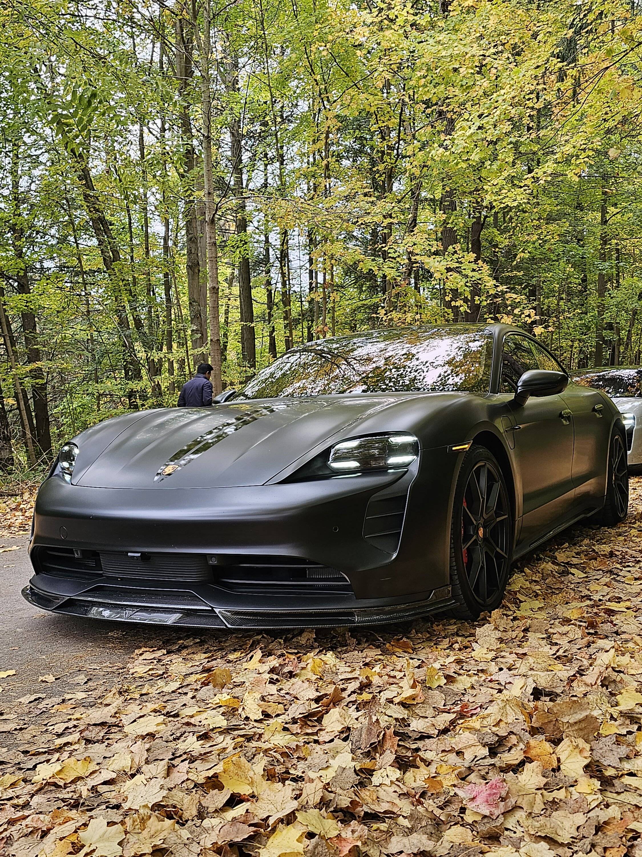 Porsche Taycan FD carbon Front Lip photos 20231015_122055
