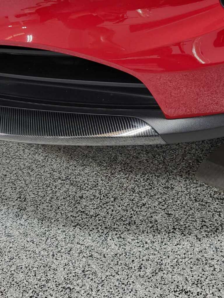 Porsche Taycan Carbon Fiber Front lip and side skirts imagejpeg_1