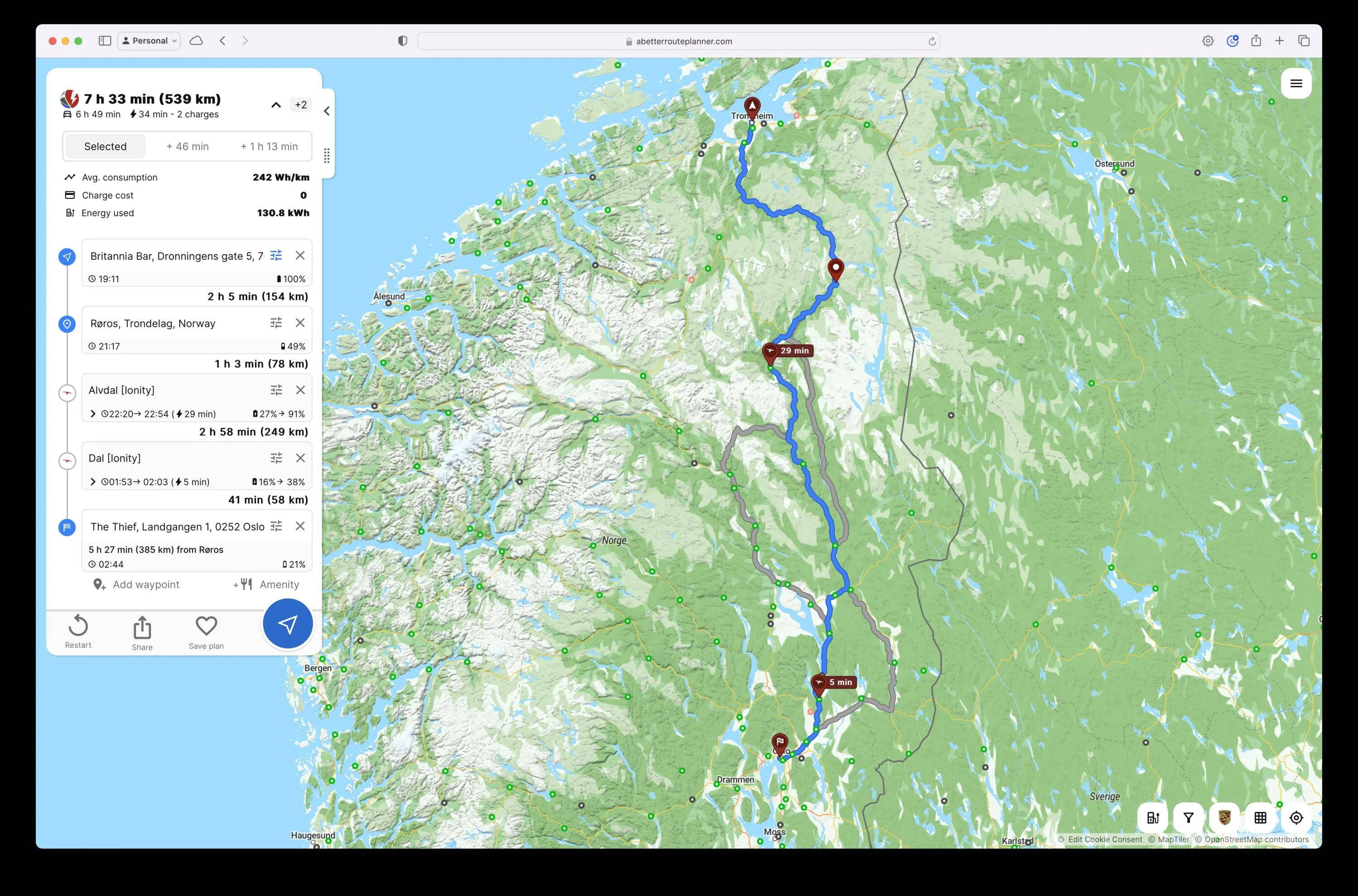 Porsche Taycan Taycan to Lofoten Islands, Norway (Follow Our Trip Report) 1708682161777