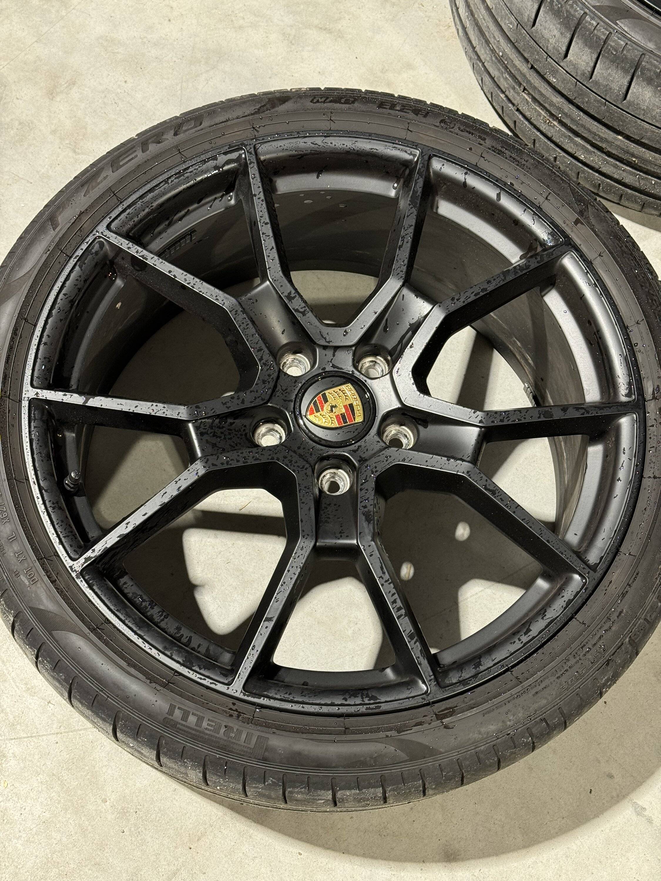 Porsche Taycan 21 inch RS Spyder GTS wheels IMG_0360