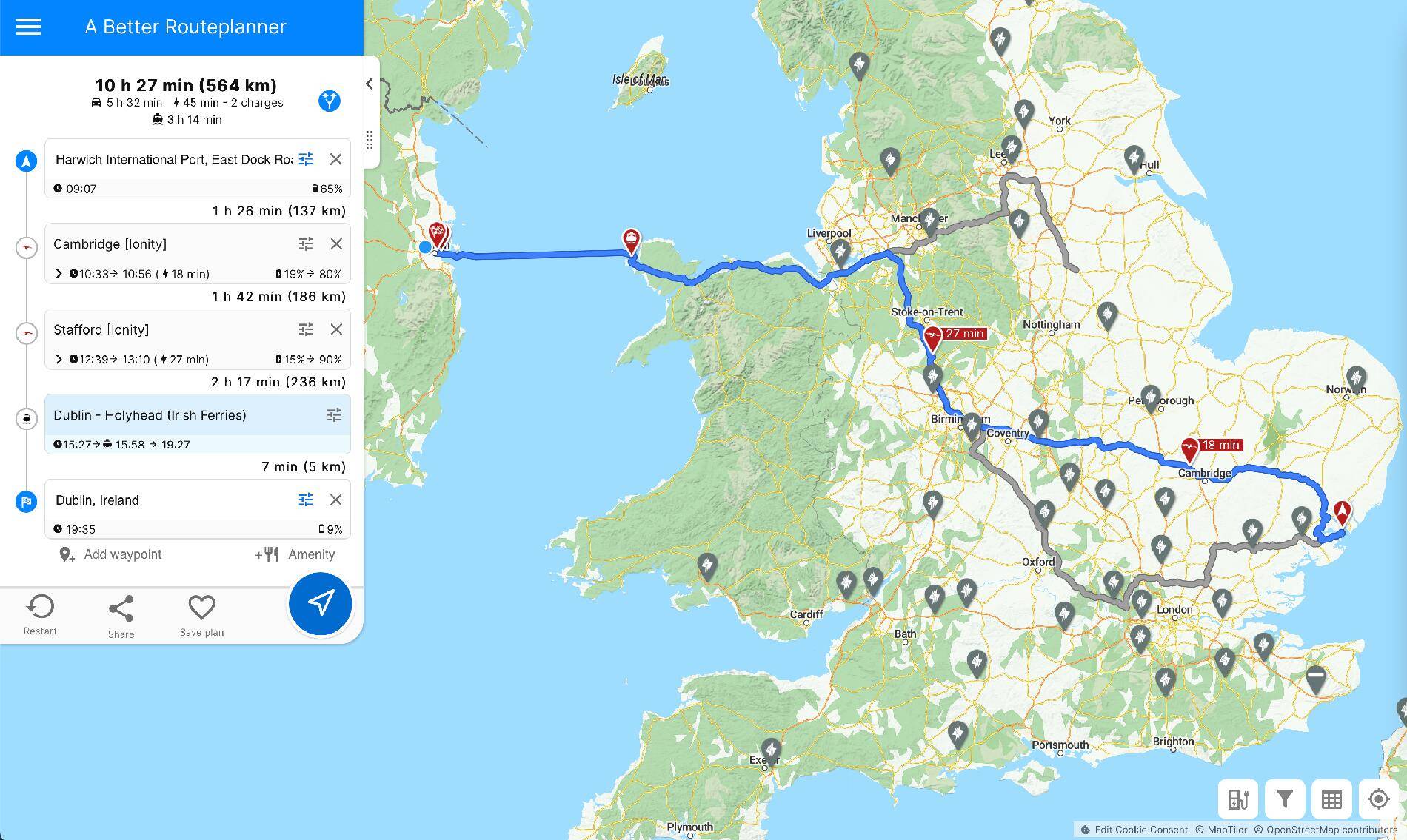 Porsche Taycan Taycan to Lofoten Islands, Norway (Follow Our Trip Report) Screenshot 2023-05-29 at 09.07.38