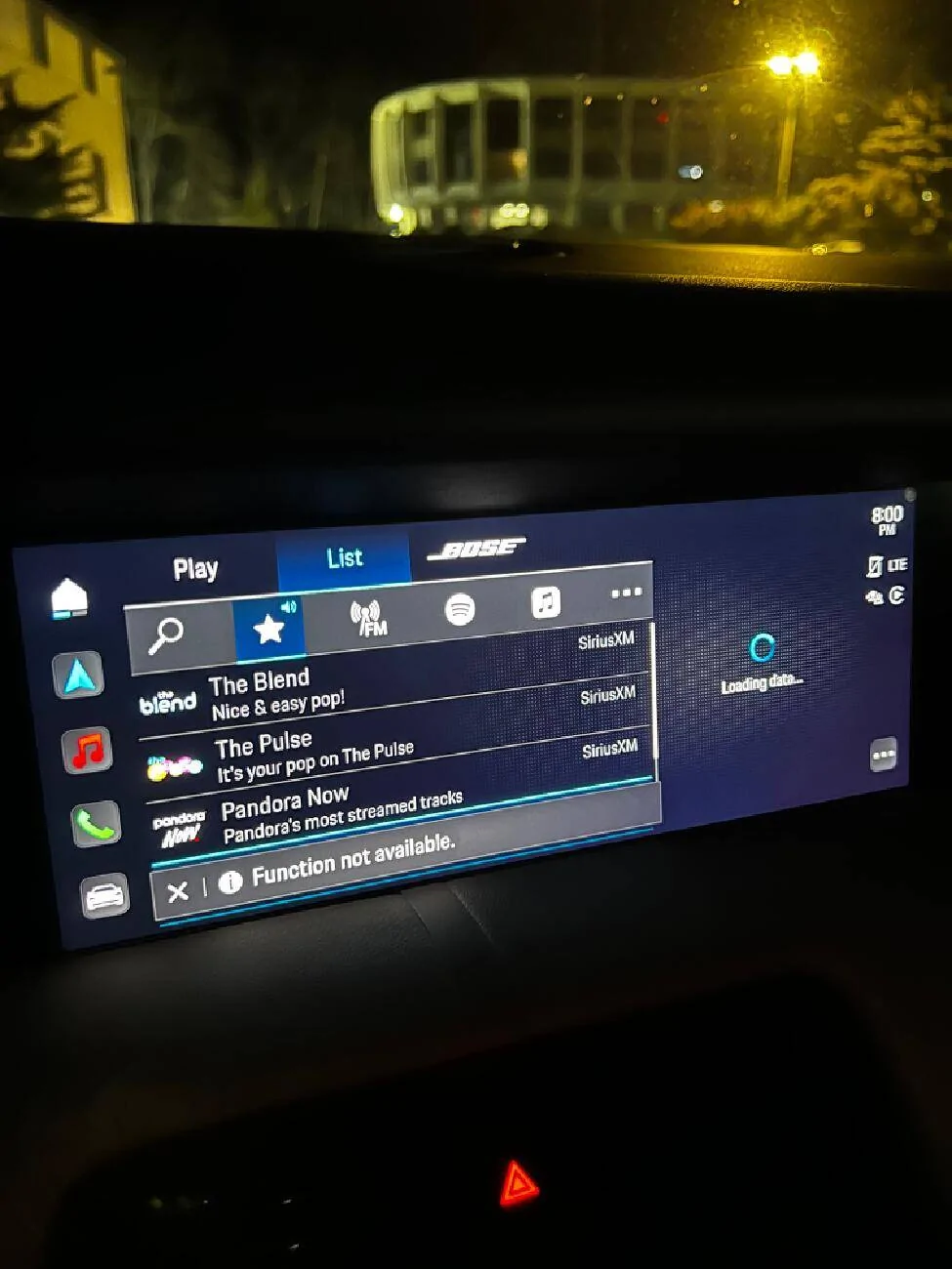 Porsche Taycan XM radio not working IMG_2650