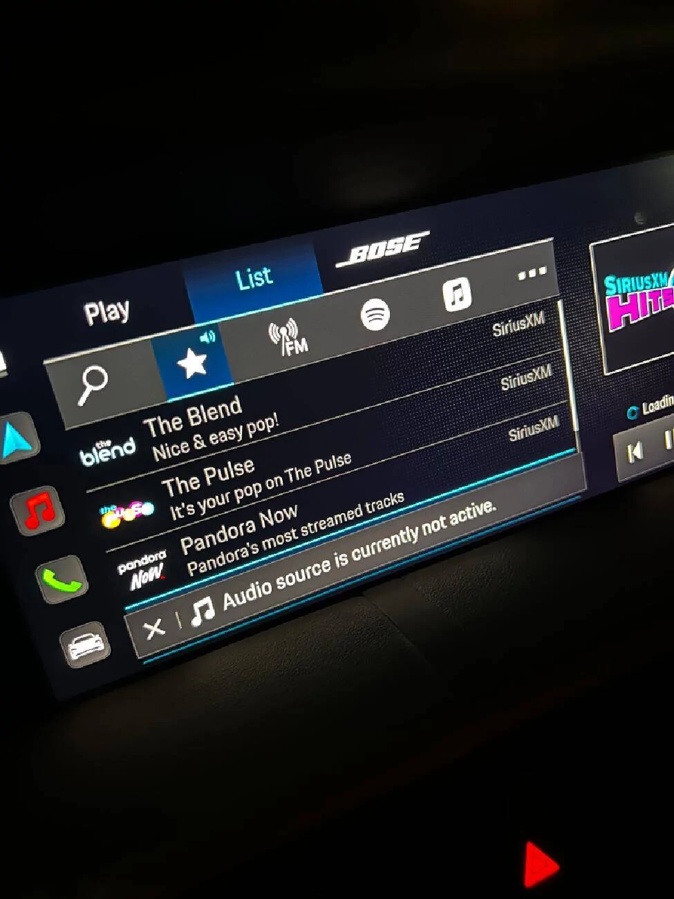 Porsche Taycan XM radio not working IMG_2654