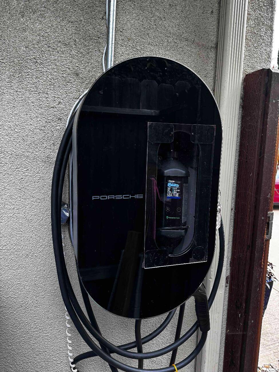 Porsche Taycan Wall Charger Choice Question IMG_0535