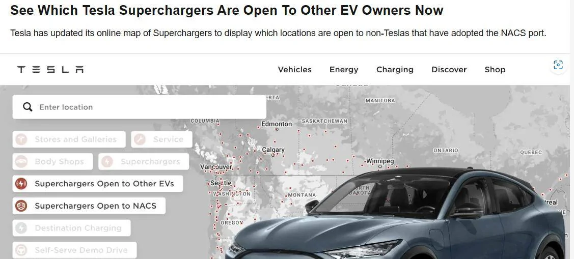 Porsche Taycan GM follows Ford with NACS Tesla charge port adoption -- time to ditch CCS1 (at least the physcial design) Screenshot 2024-03-02 072623