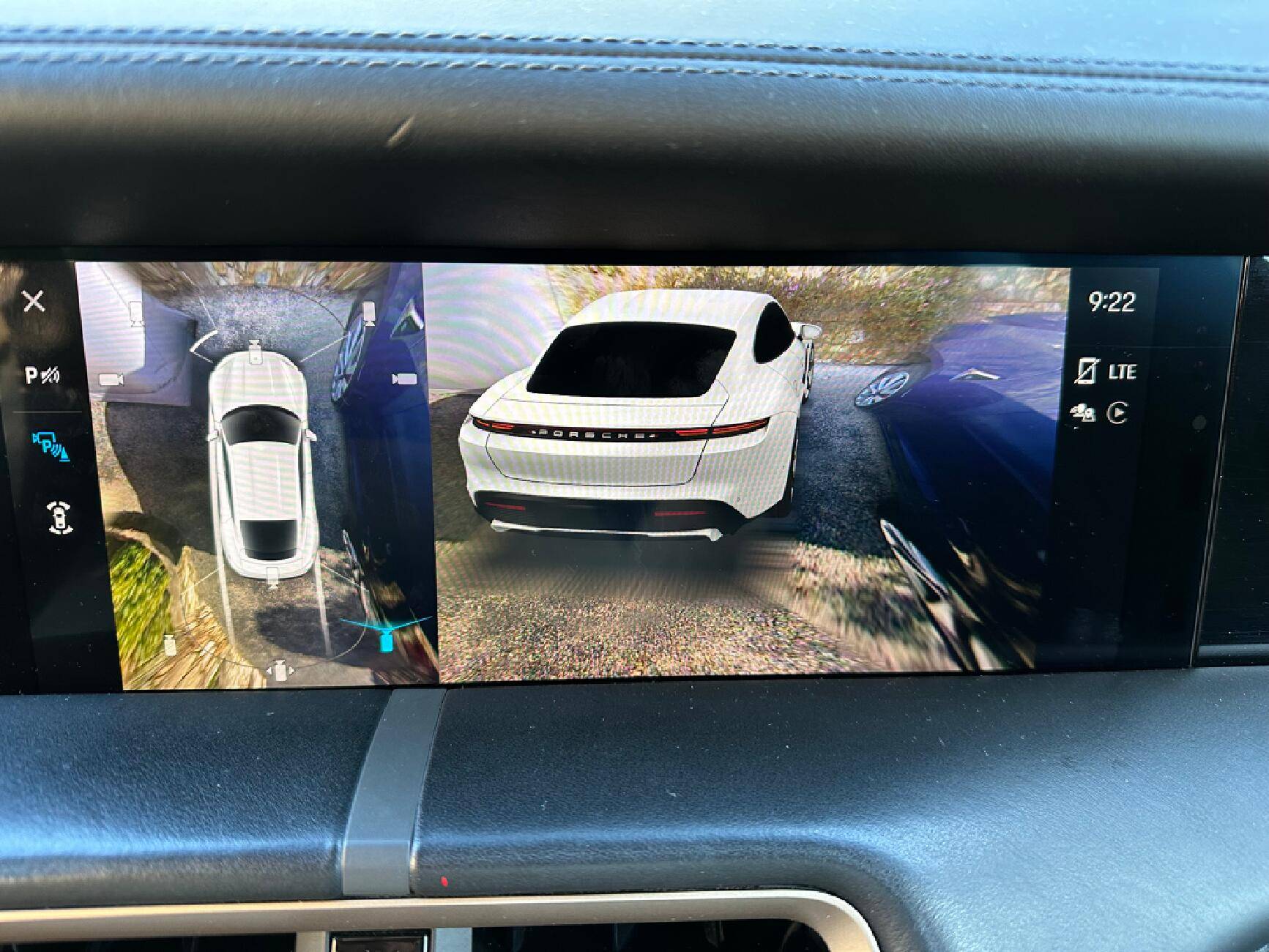 Porsche Taycan Sideview cameras view missing IMG_1394