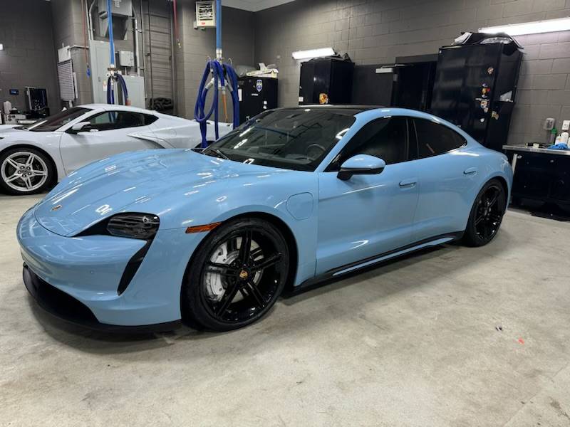 Porsche Taycan FROZEN BLUE Taycan Club IMG_7256