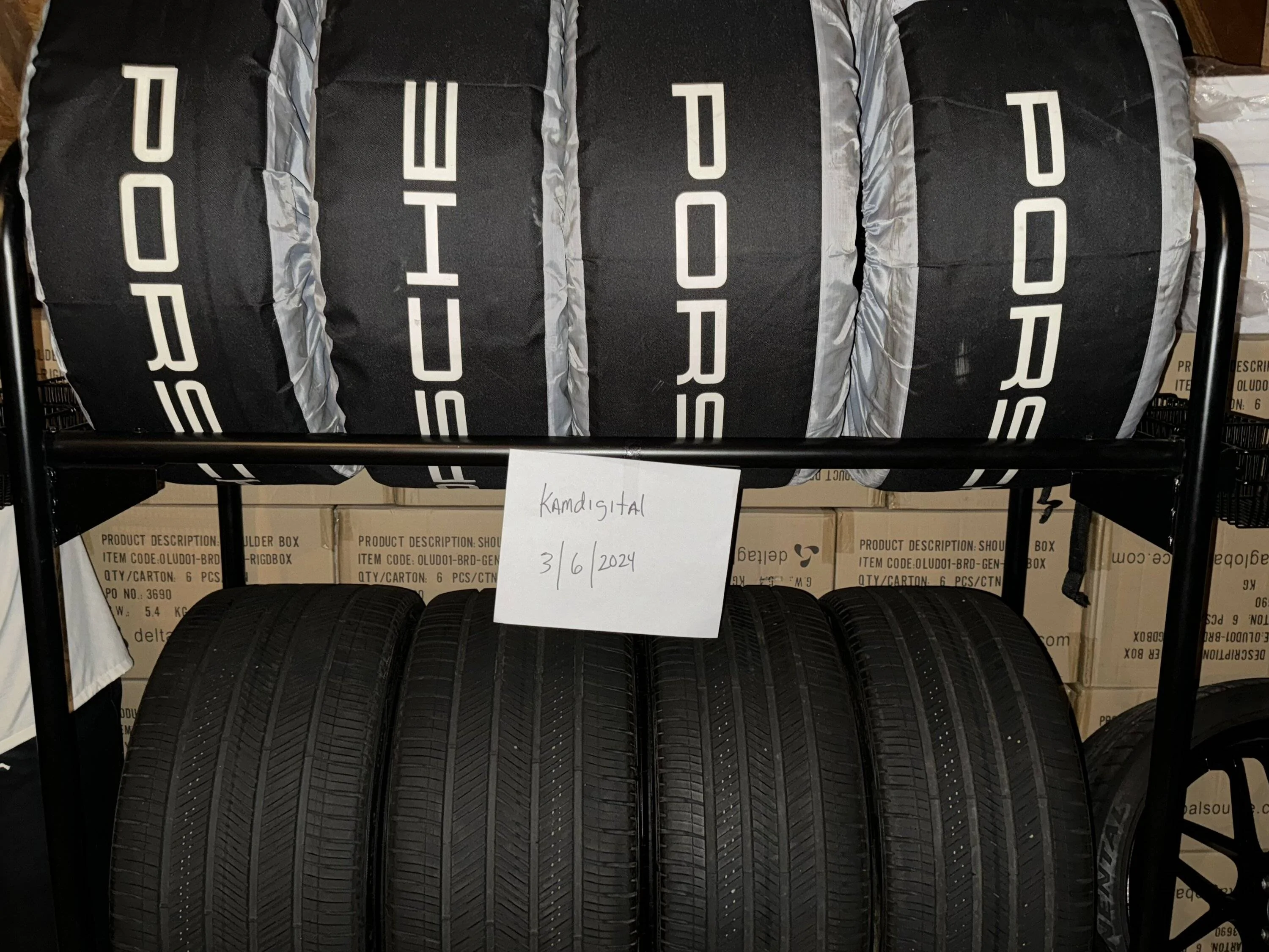 Porsche Taycan UPDATE: (No longer for sale) Porsche Taycan Cross Turismo OEM 21 inch CT Design wheels with Summer tires (NC, USA) IMG_2663