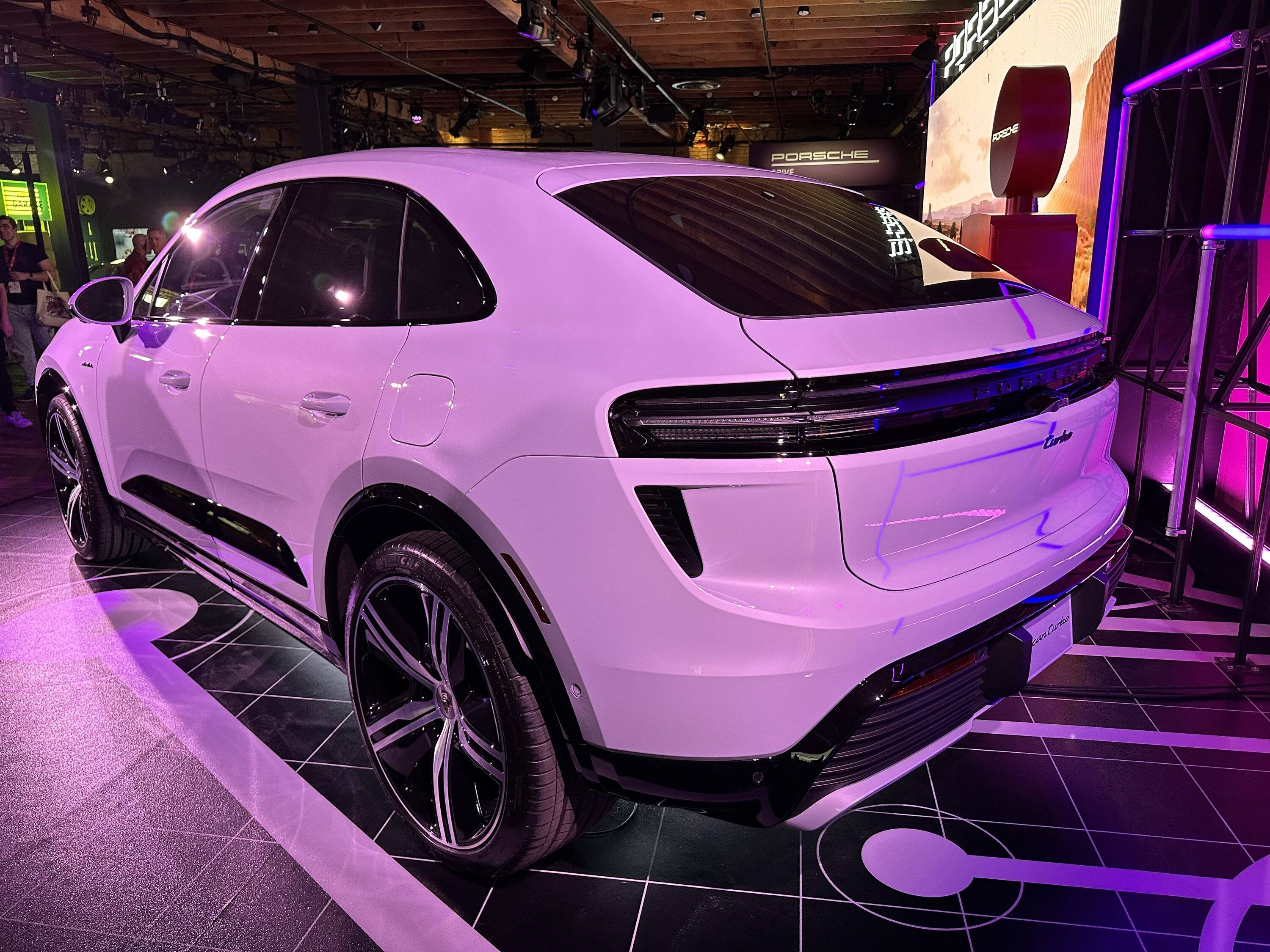 Porsche Taycan U.S. debut of new Porsche Taycan and Macan EV coming to South by Southwest, Austin TX (March 8 – 12, 2024) IMG_1831